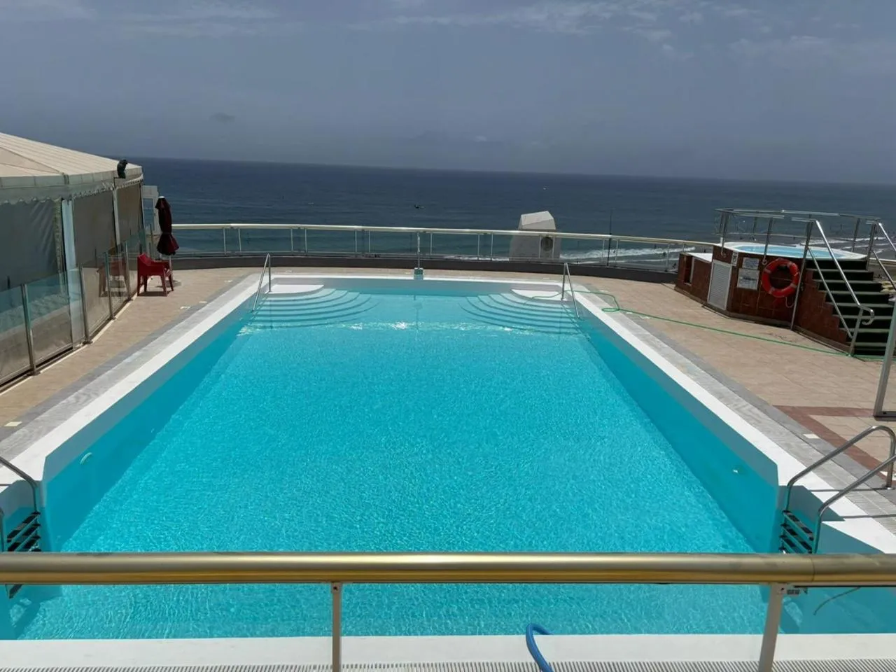 Swimming pool in Atlantic Beach Club