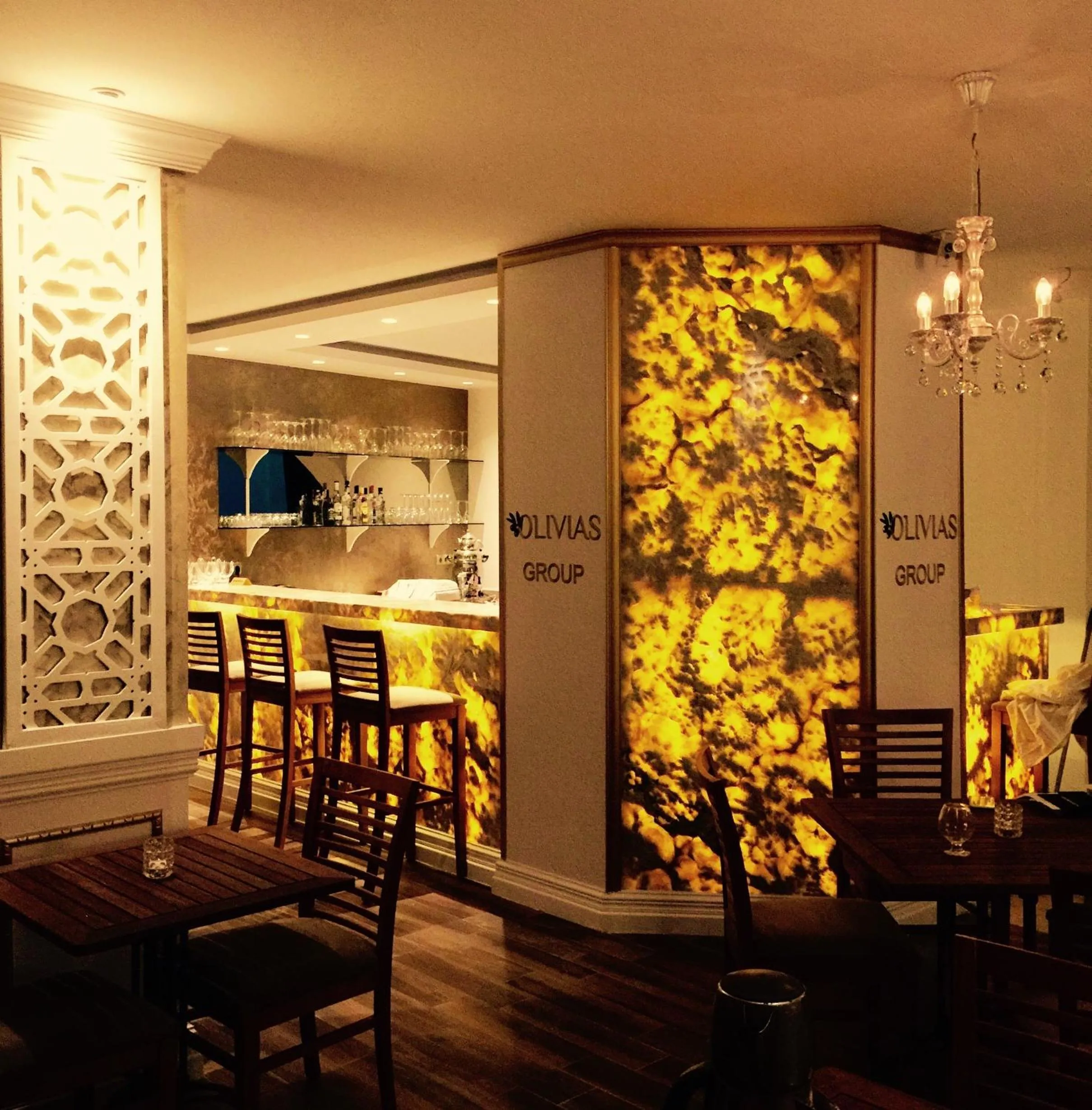 Restaurant/places to eat in Olivias Group Hotel