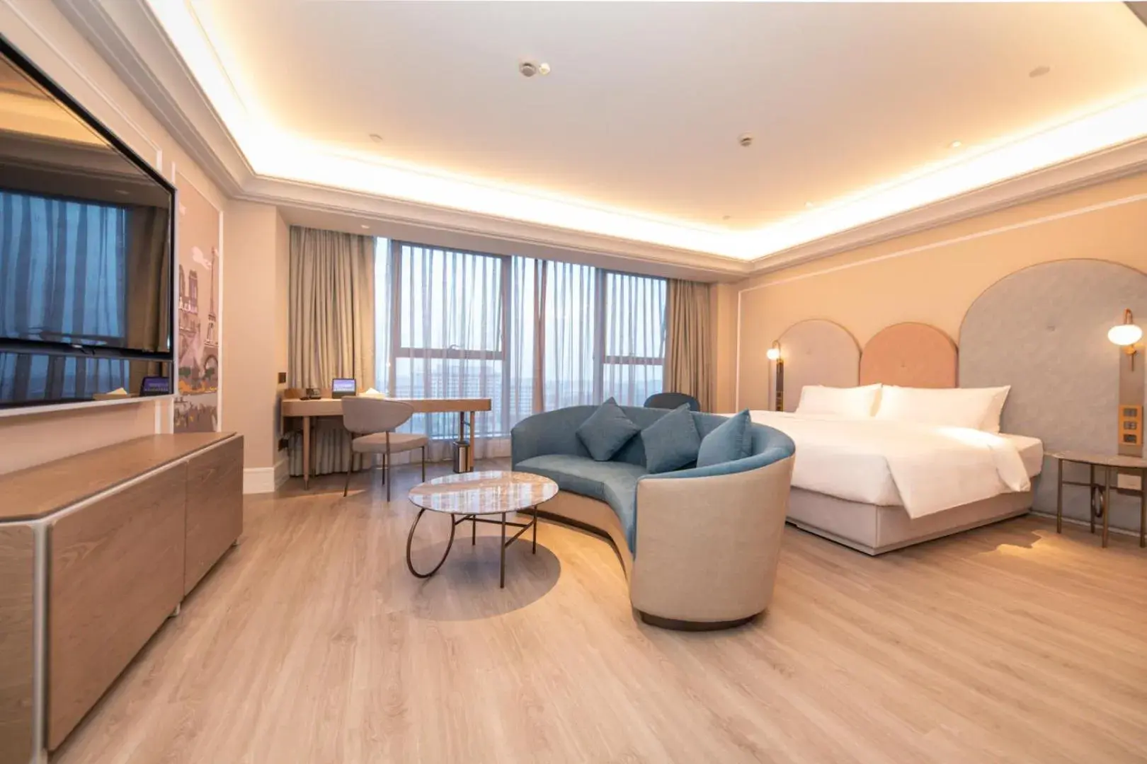 Privilege King Room in Mercure Xinyang East Railway Station Privilege King Room in Mercure Xinyang East Railway Station
