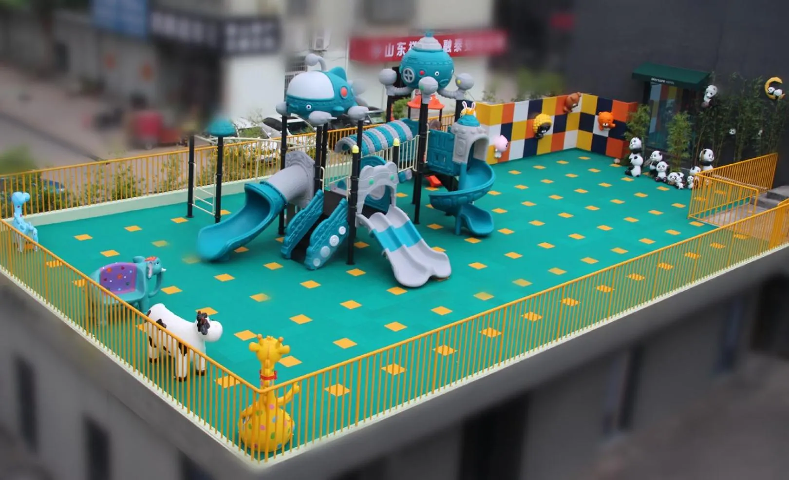 Children play ground in Mercure Tai'an Centre