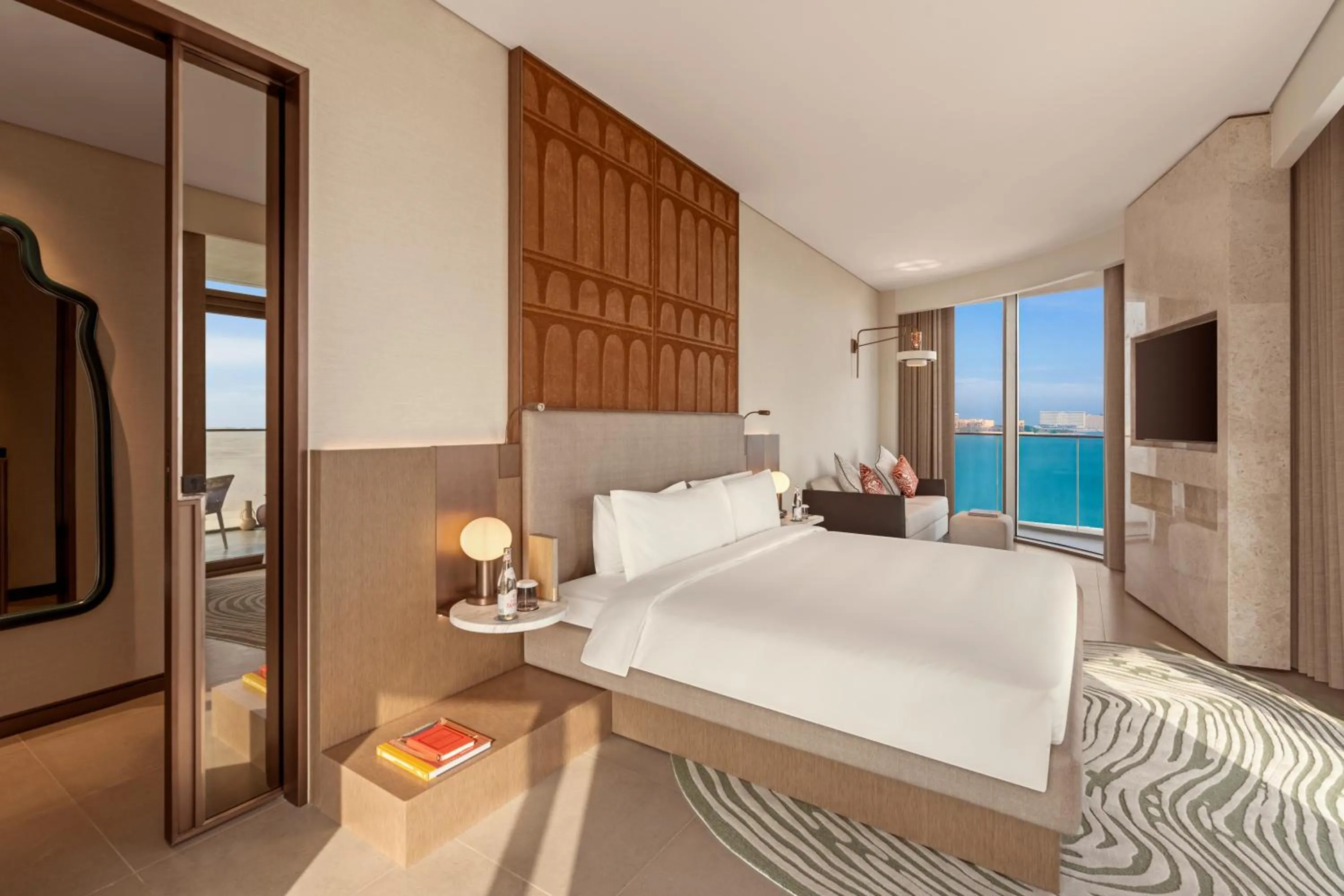 Bed in SO Ras Al Khaimah Hotel & Resort-Ultra All Inclusive