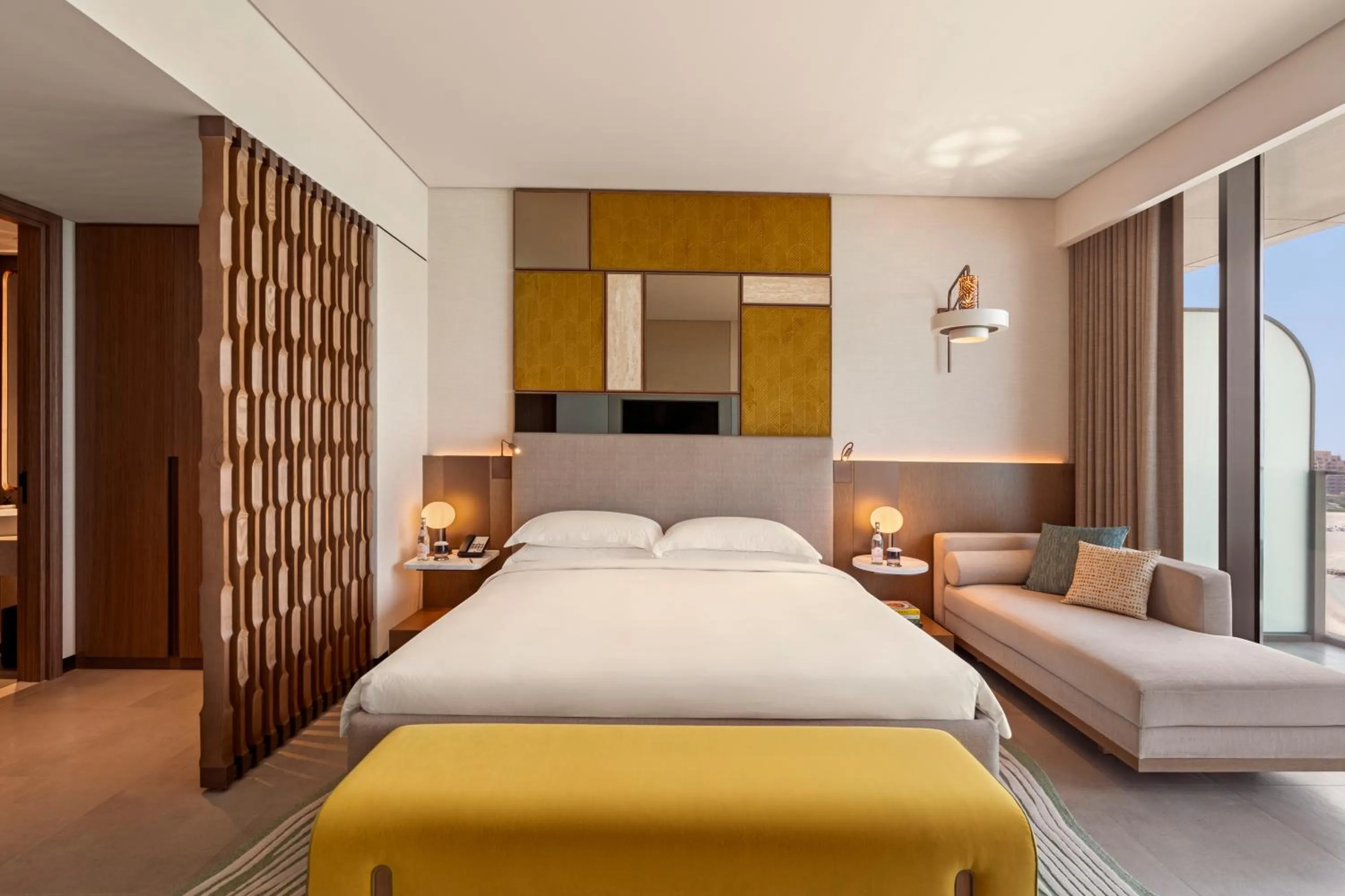 Bed in SO Ras Al Khaimah Hotel & Resort-Ultra All Inclusive