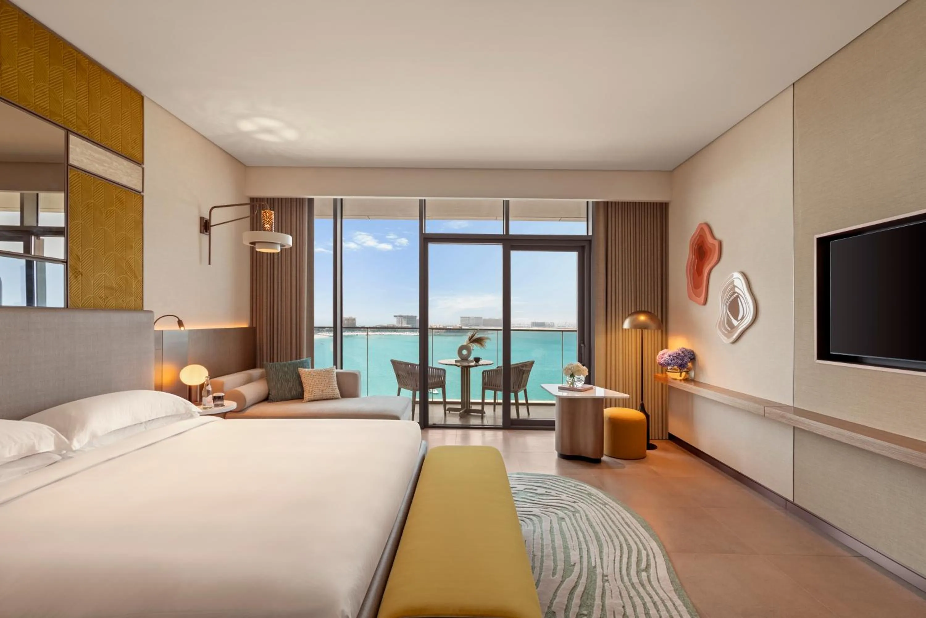 Bed in SO Ras Al Khaimah Hotel & Resort-Ultra All Inclusive