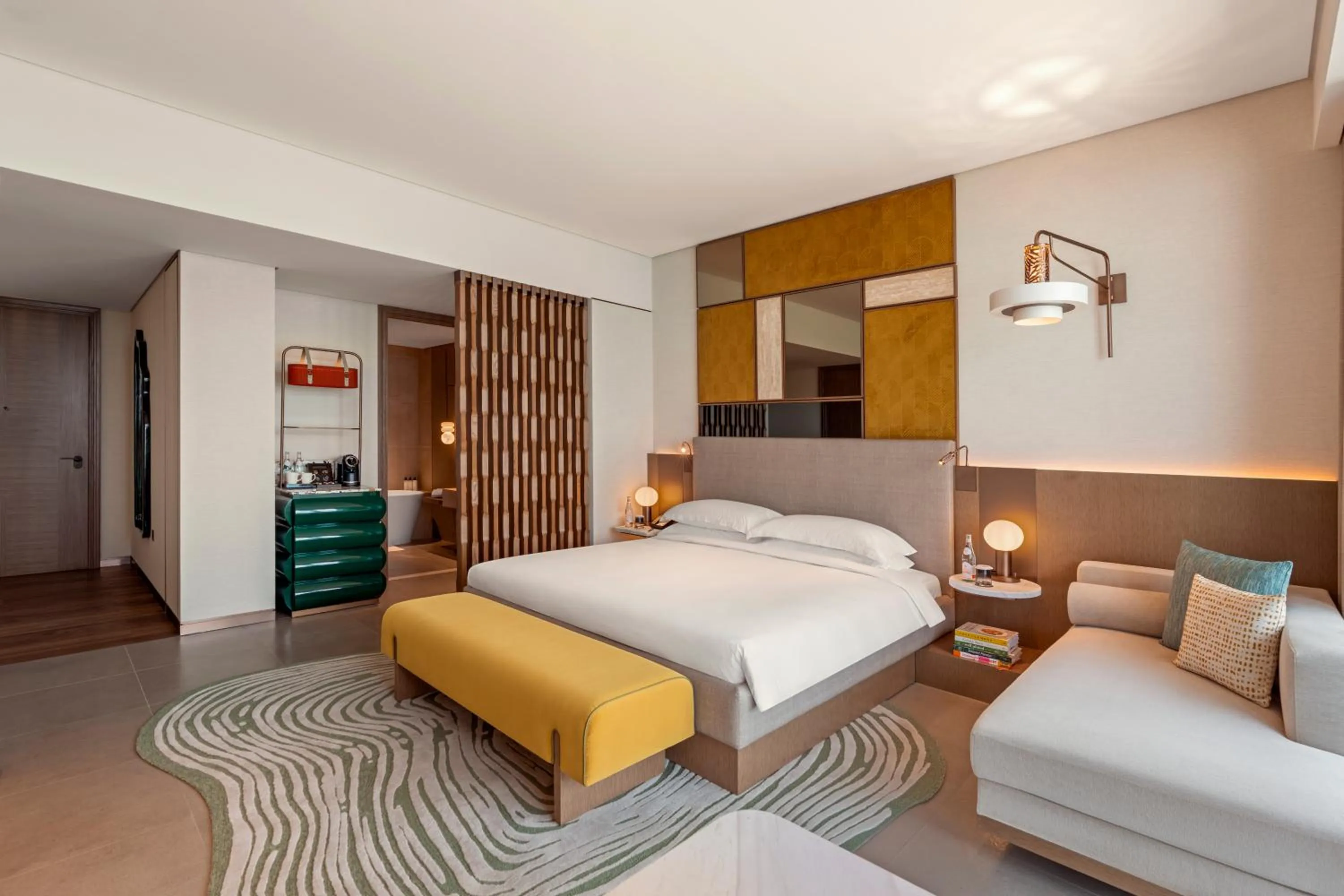 Bed in SO Ras Al Khaimah Hotel & Resort-Ultra All Inclusive
