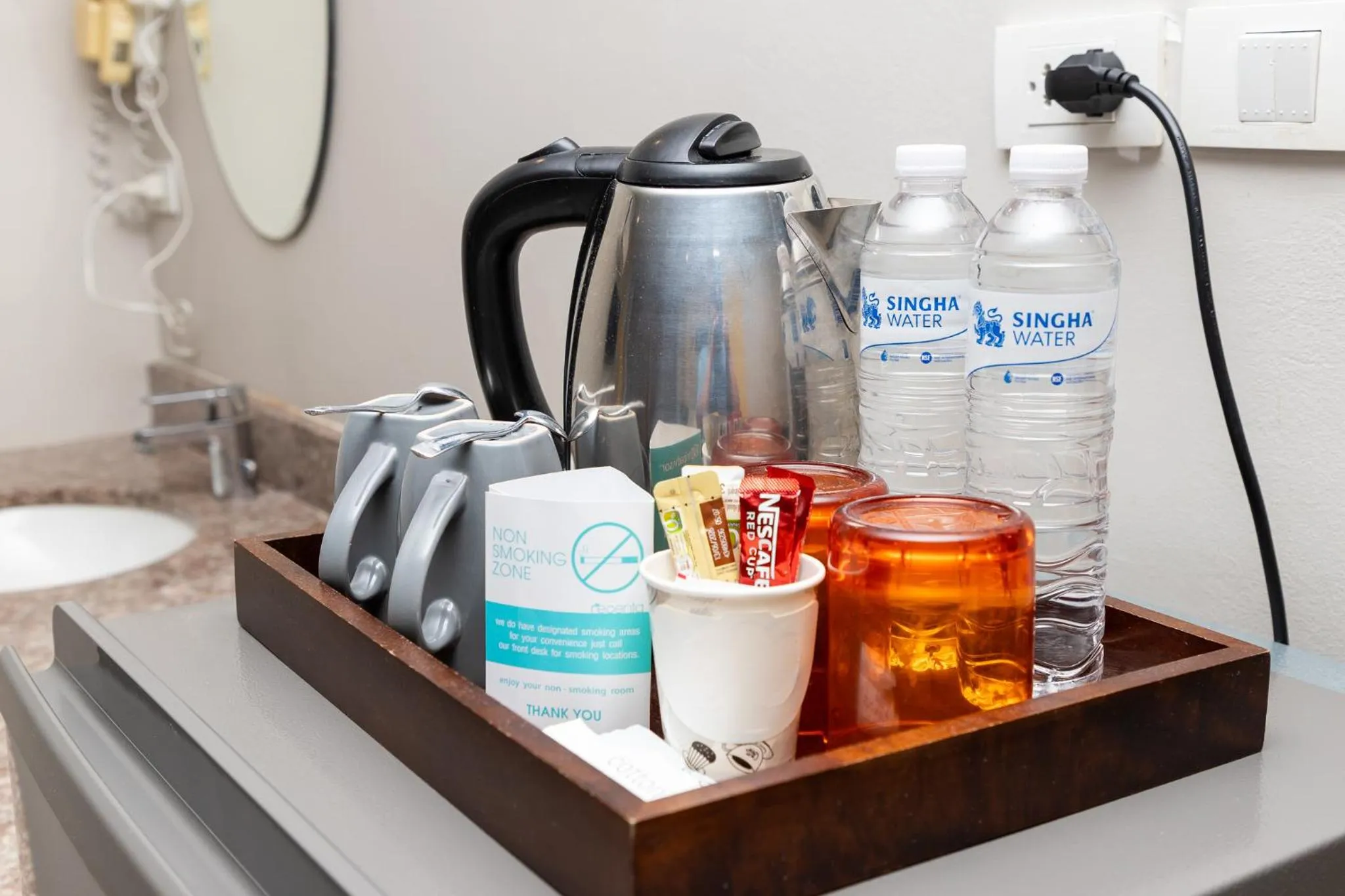 Drinks in Recenta Suite Phuket Suanluang