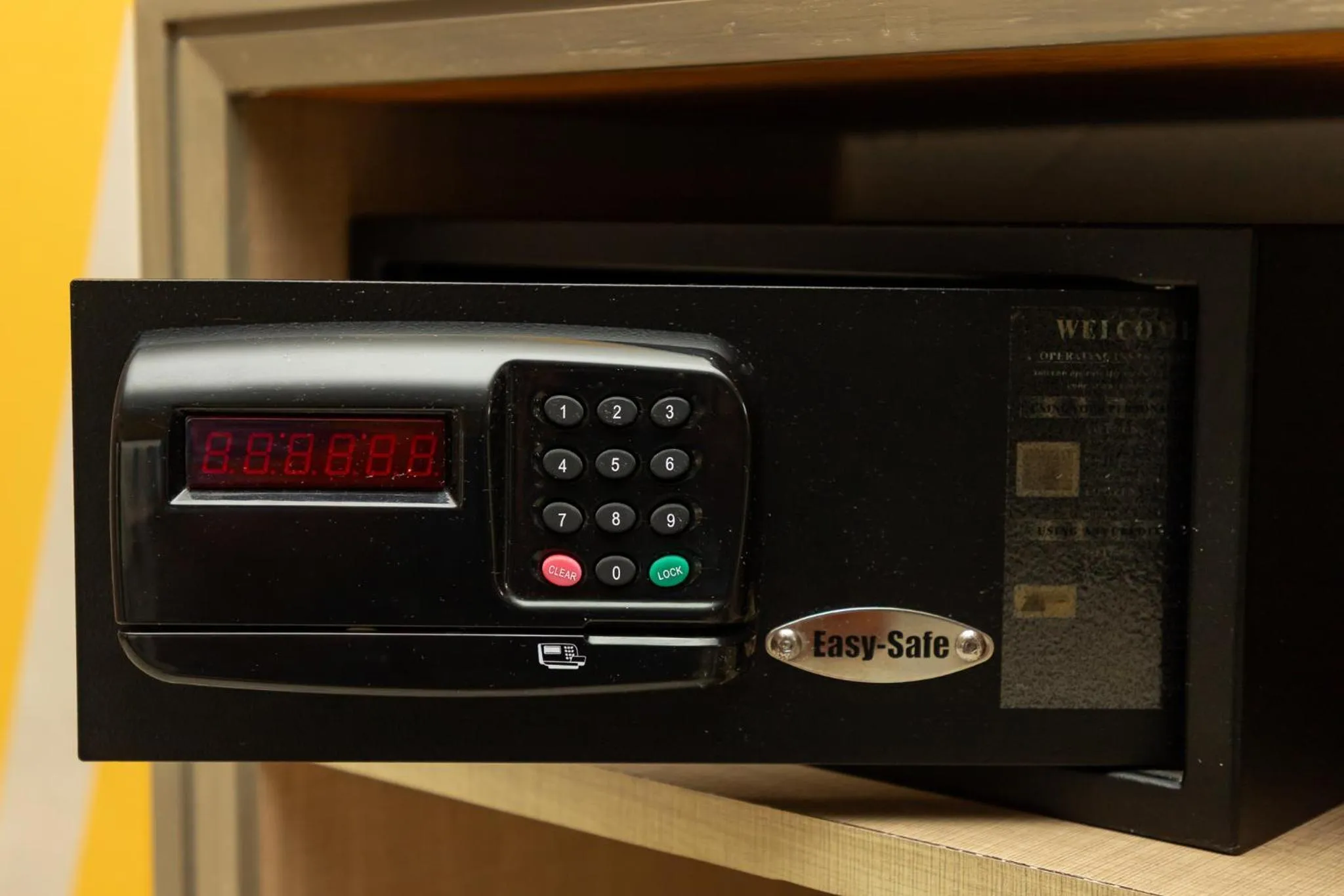 safe in Recenta Suite Phuket Suanluang