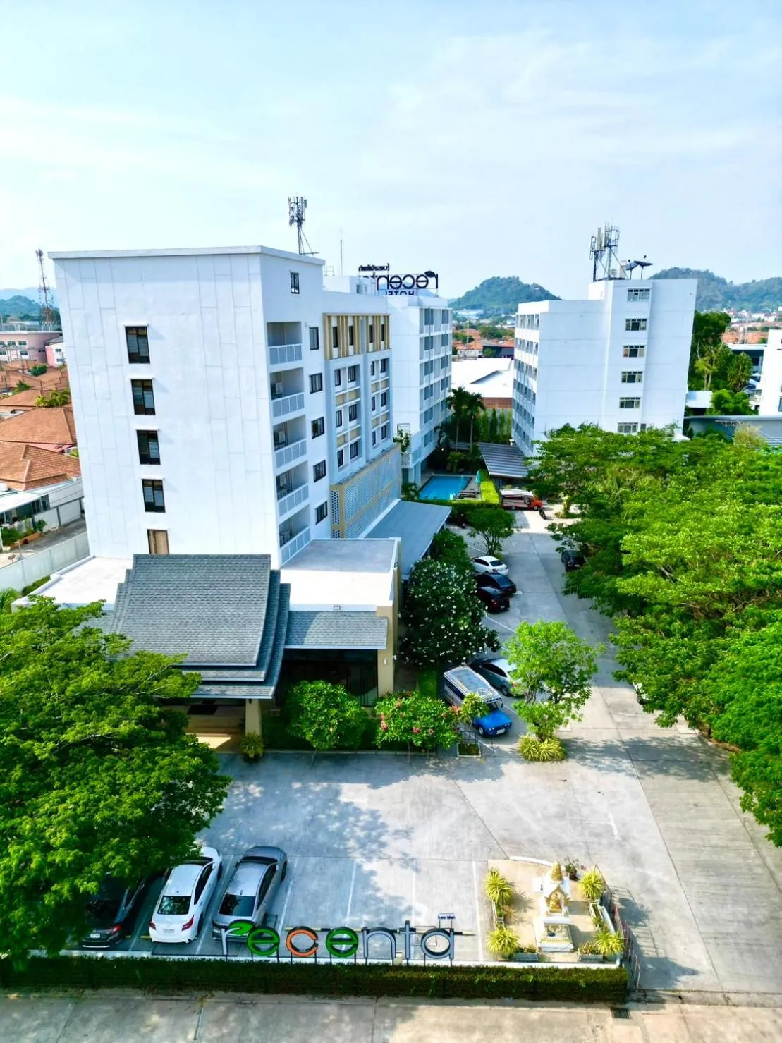 Property building in Recenta Suite Phuket Suanluang