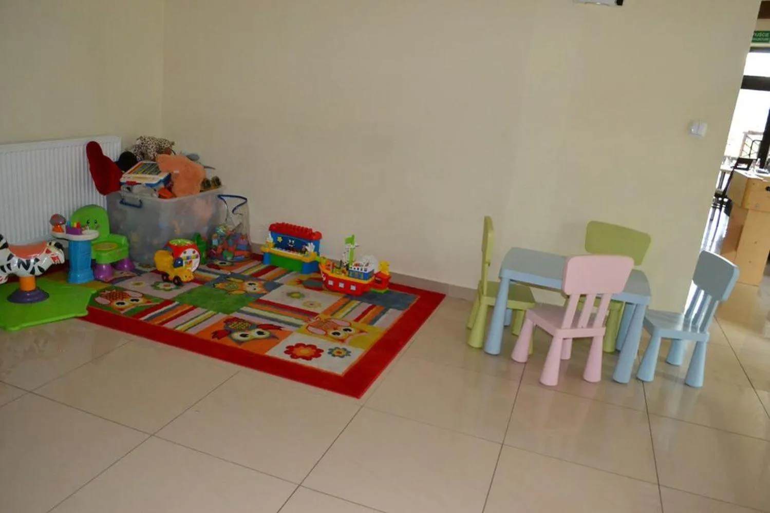 Area and facilities in DW Poronianka