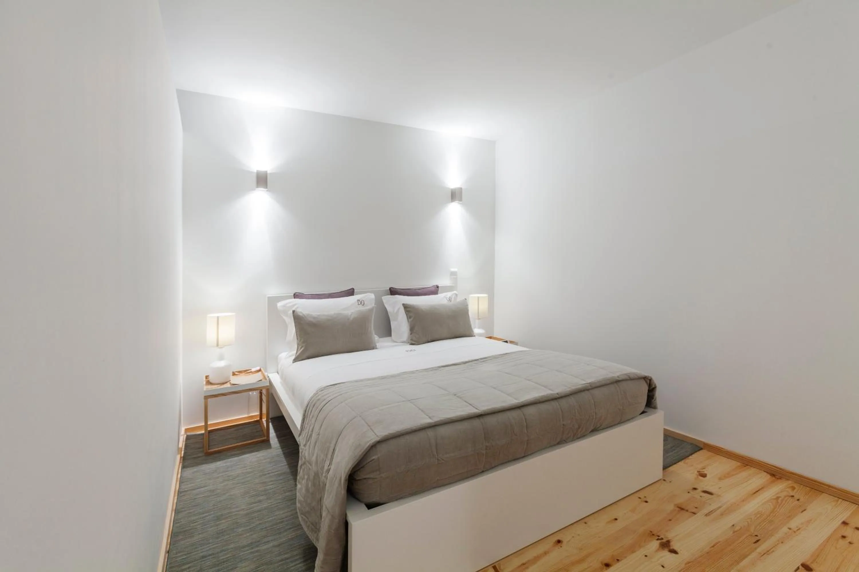 Bedroom, Bed in BO - Marquês Apartments