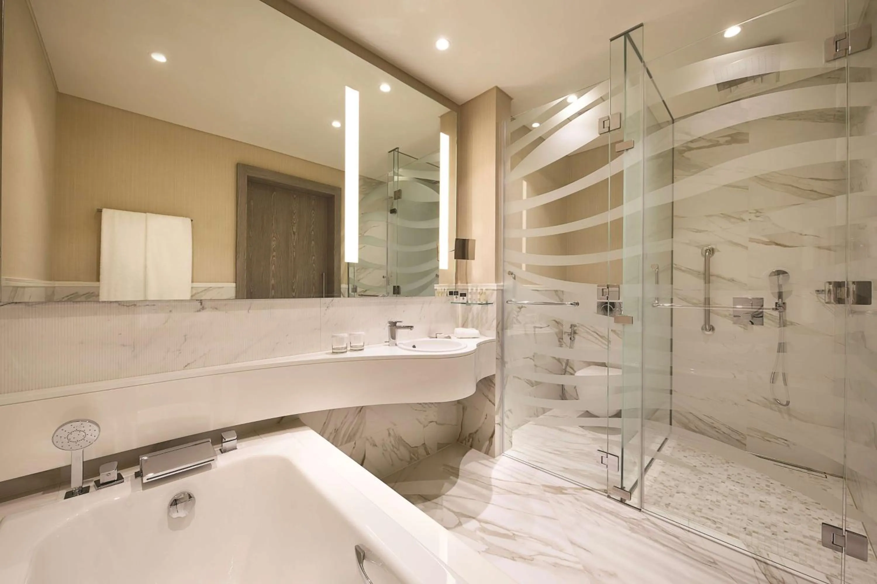 Bathroom in DoubleTree by Hilton Doha Old Town