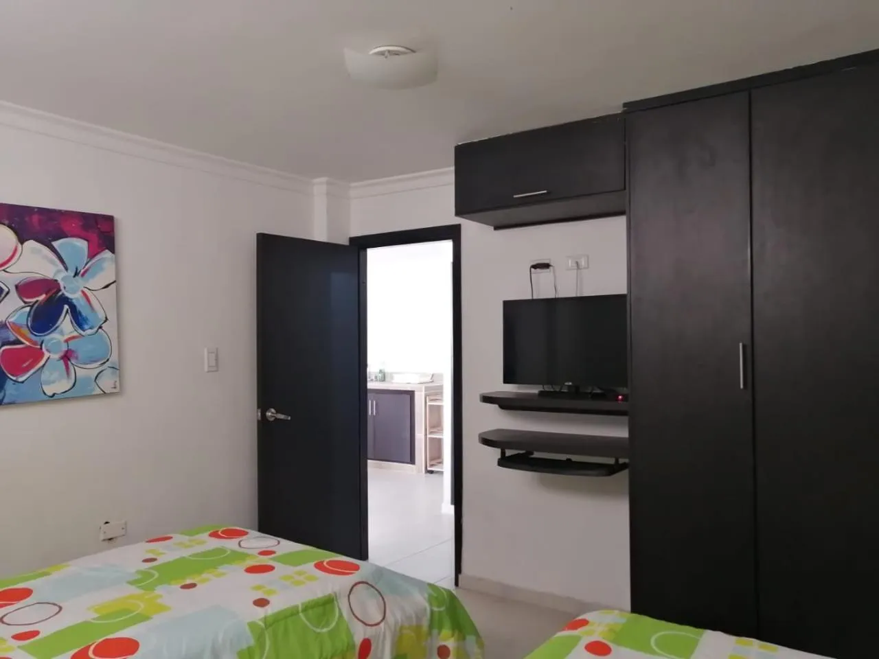 Photo of the whole room, Bed in Las Piloneras Apartahotel