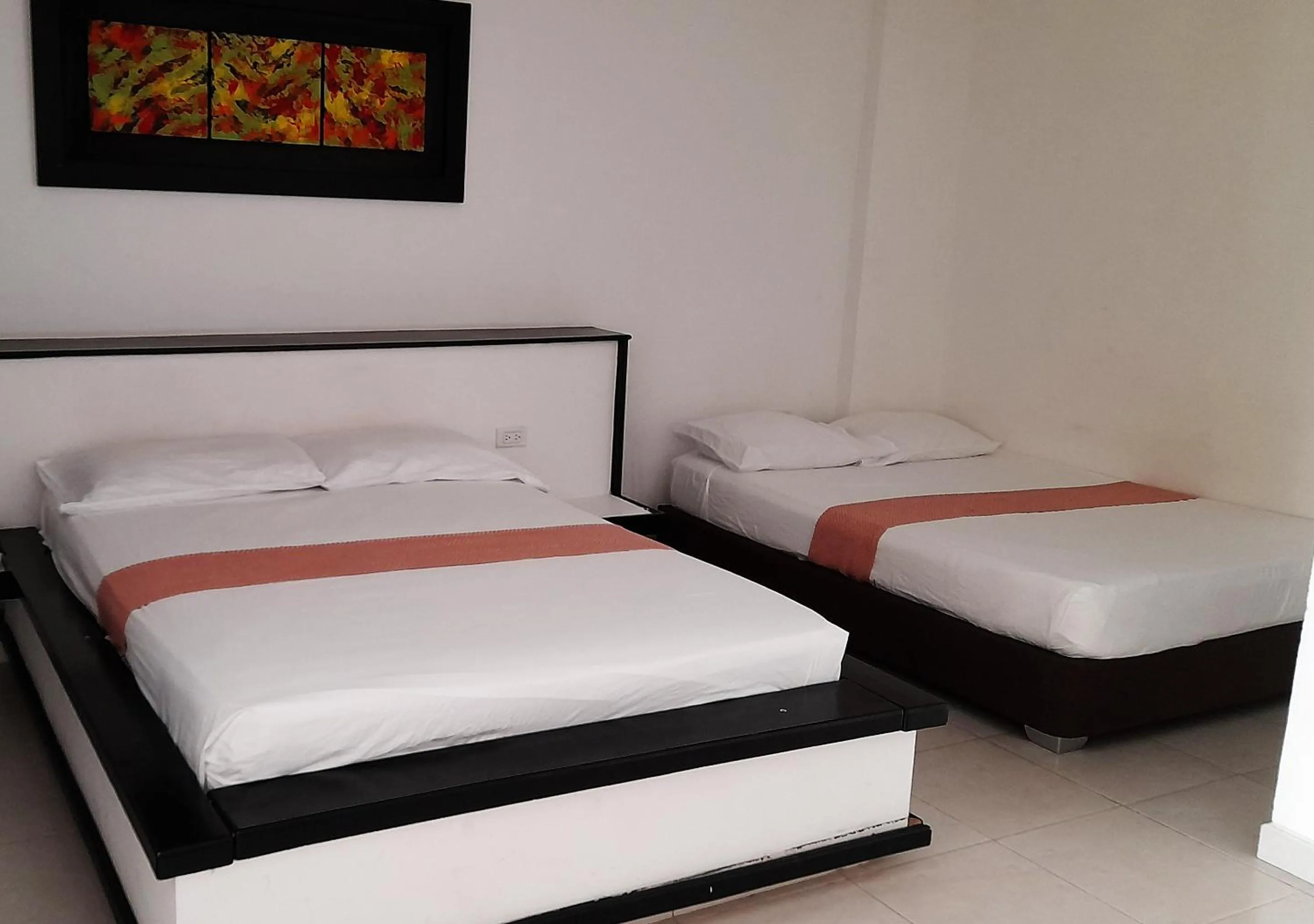 Bed in Las Piloneras Apartahotel