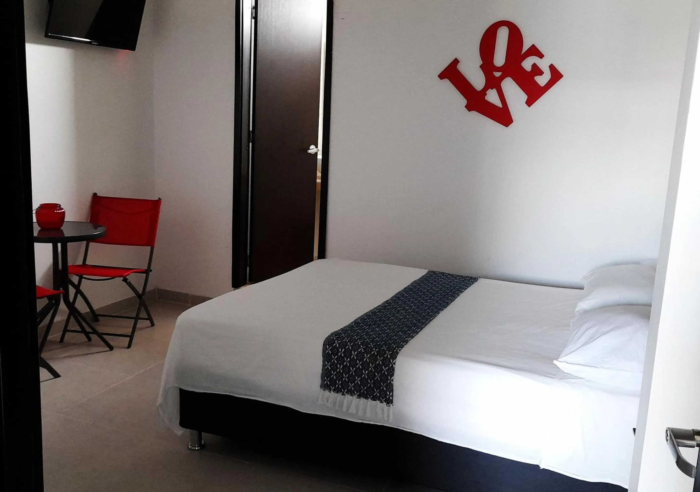 Bed in Las Piloneras Apartahotel