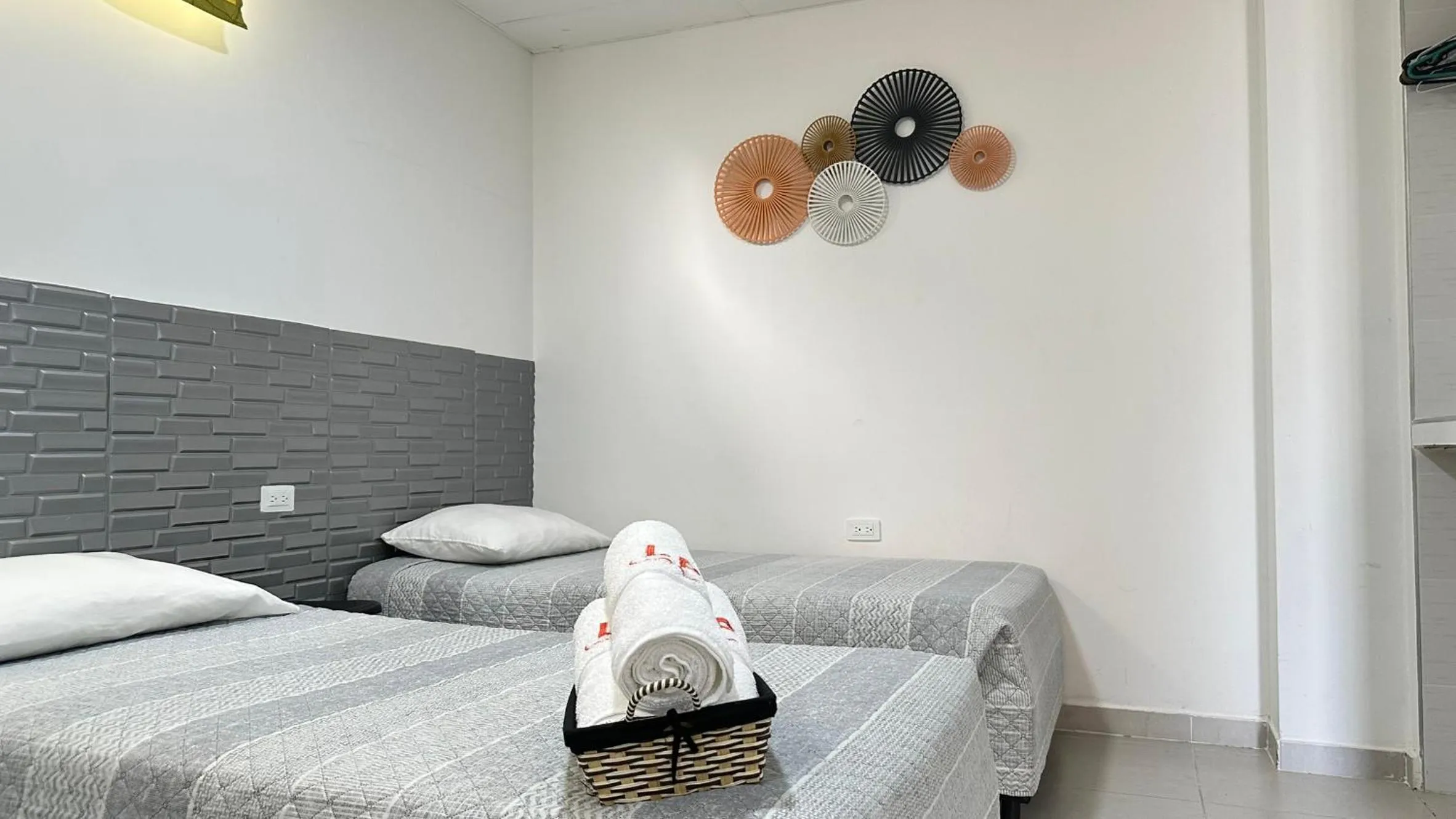 Bed in Las Piloneras Apartahotel