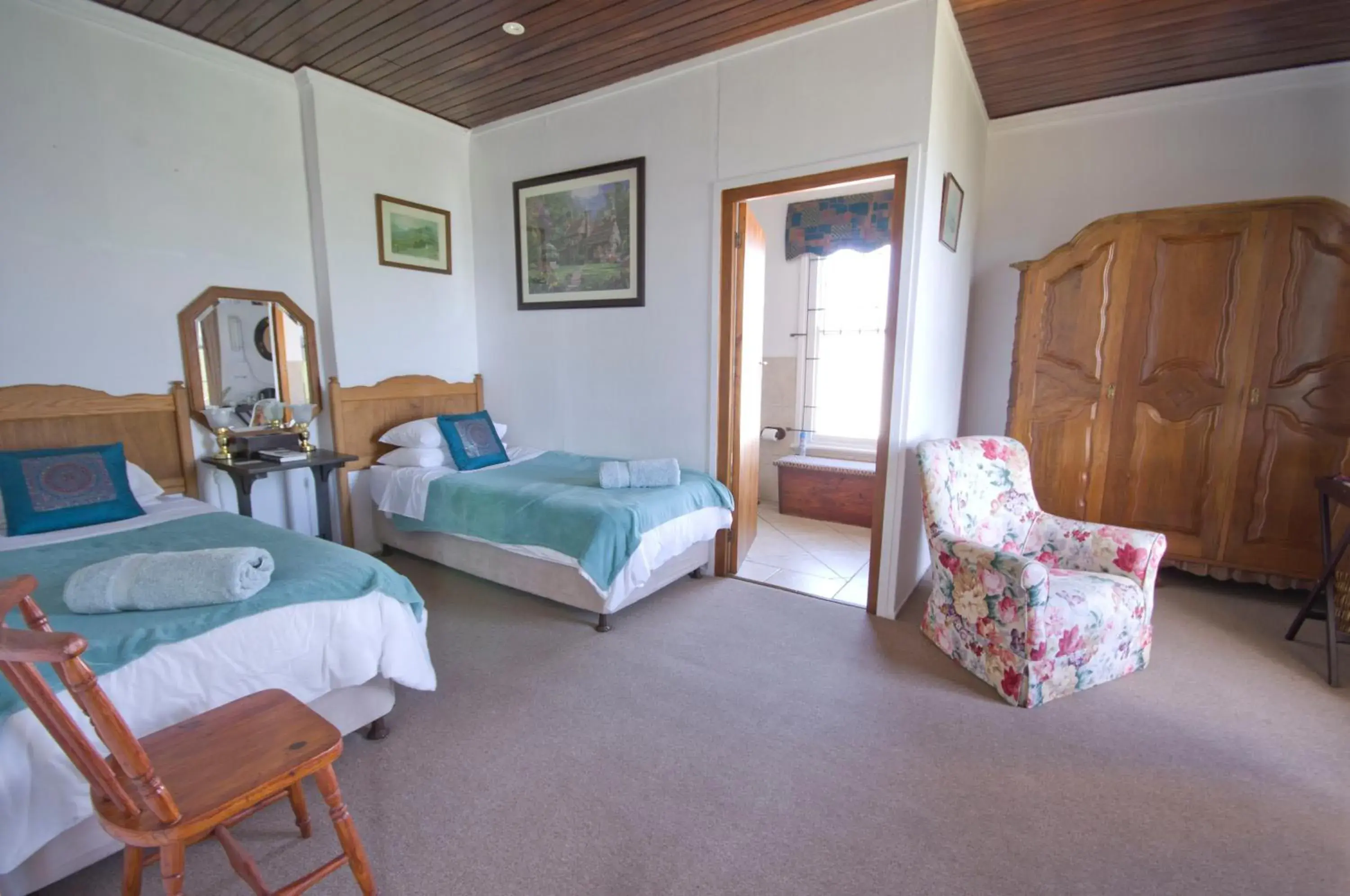 Twin Room in Knysna Manor House Twin Room in Knysna Manor House