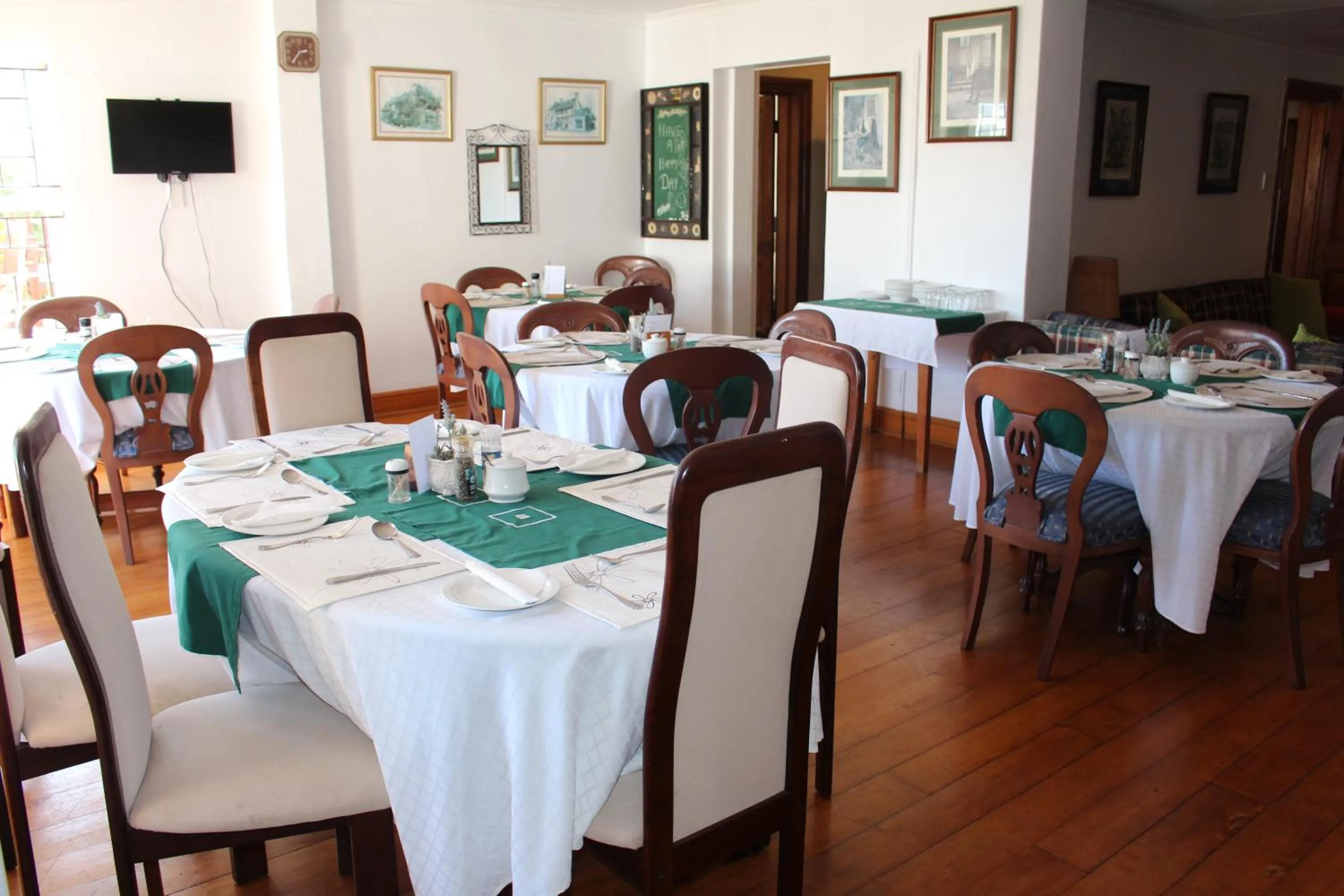 Restaurant/places to eat in Knysna Manor House
