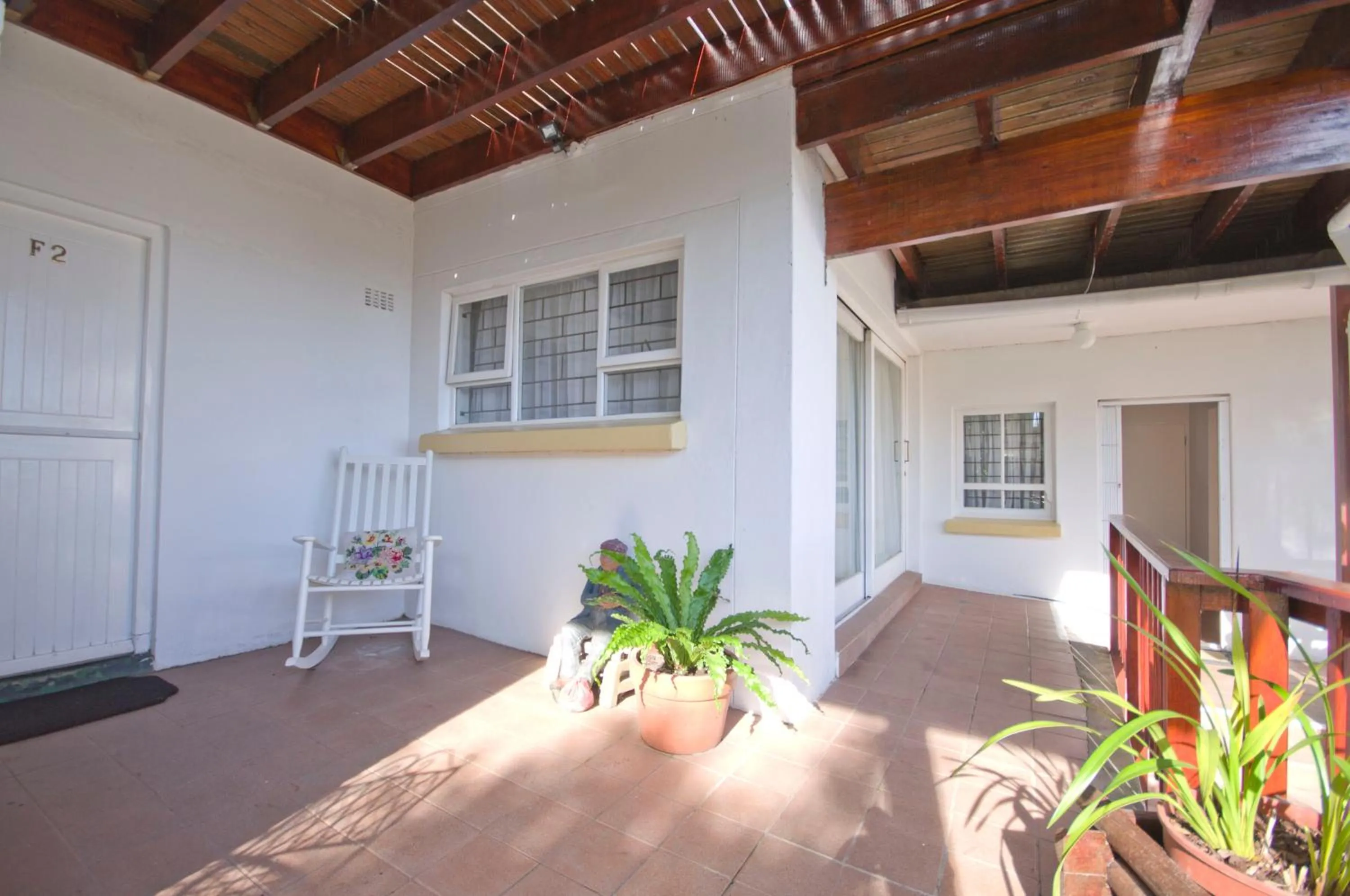 Patio in Knysna Manor House