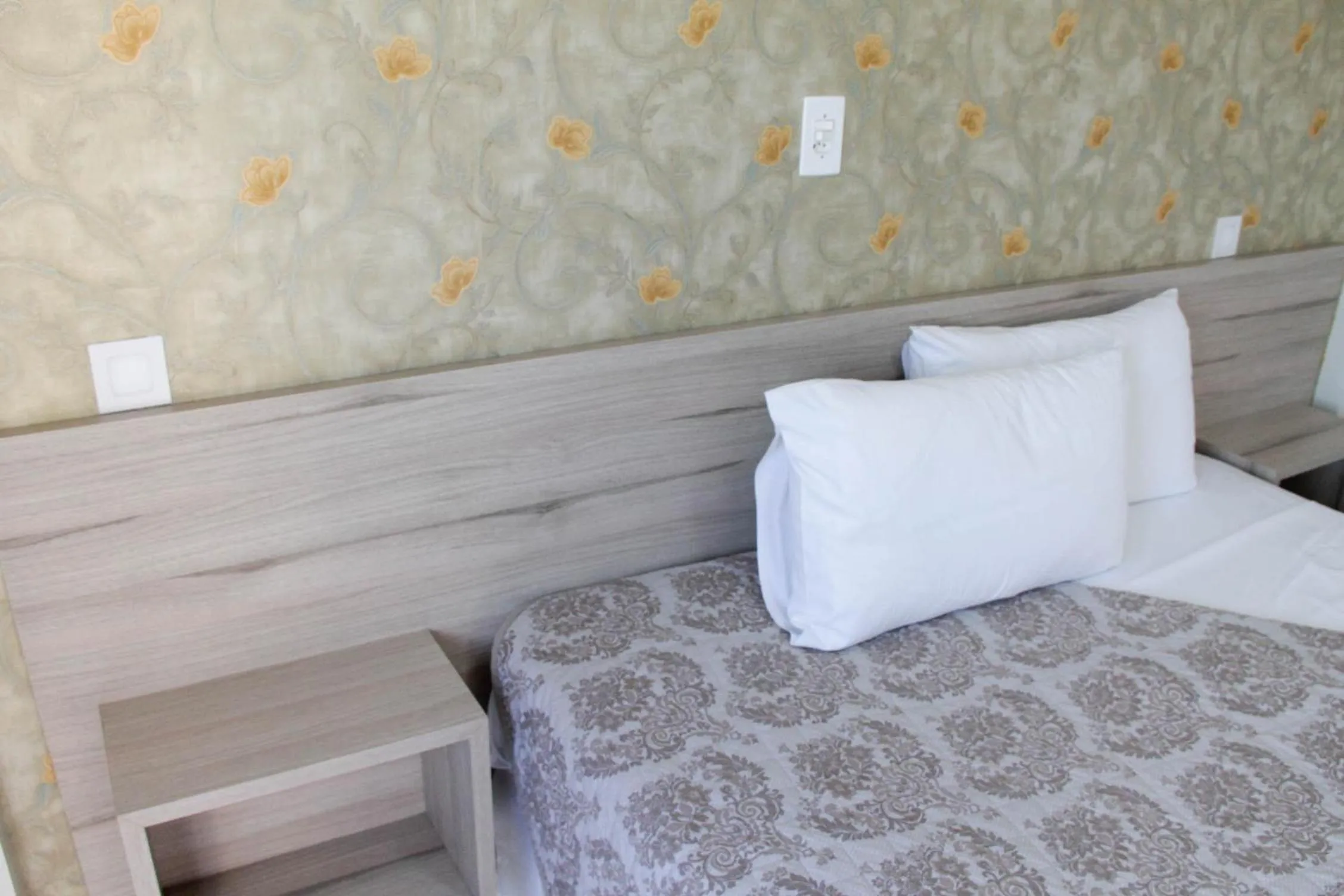 Bed in AJ Hotel Chapecó - Fácil Acesso Pátio Shopping e Rótula da Bandeira