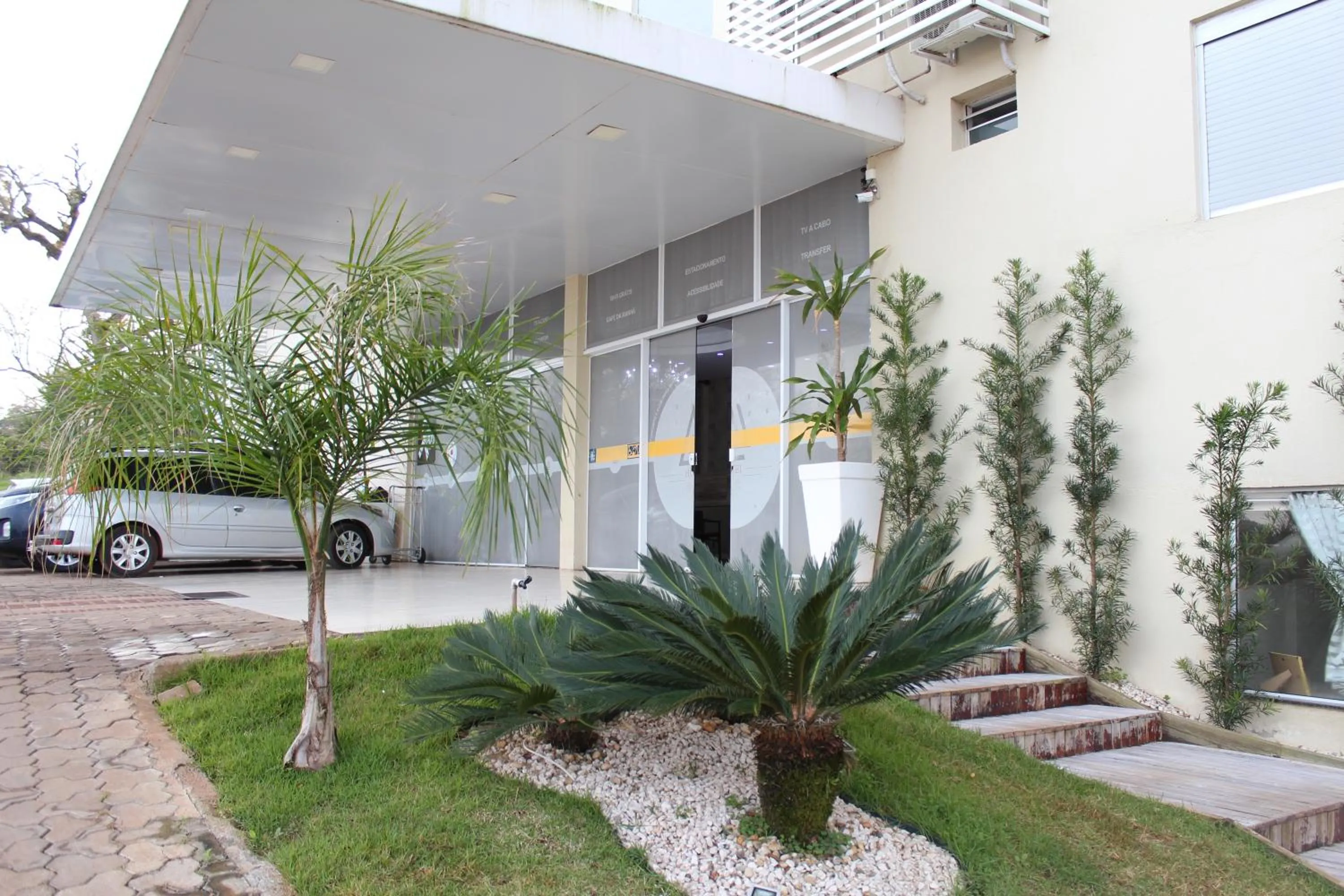 Property building in AJ Hotel Chapecó - Fácil Acesso Pátio Shopping e Rótula da Bandeira