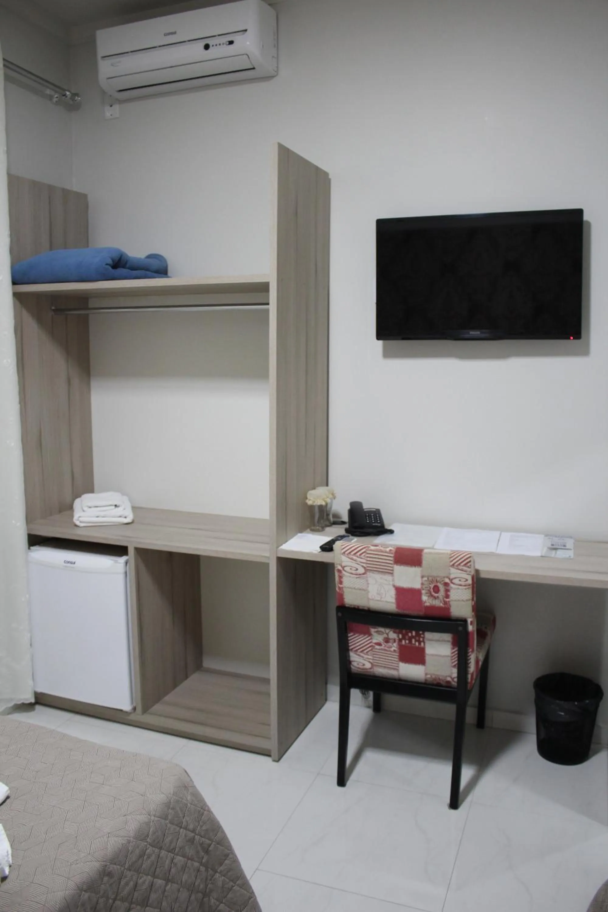 Bedroom in AJ Hotel Chapecó - Fácil Acesso Pátio Shopping e Rótula da Bandeira