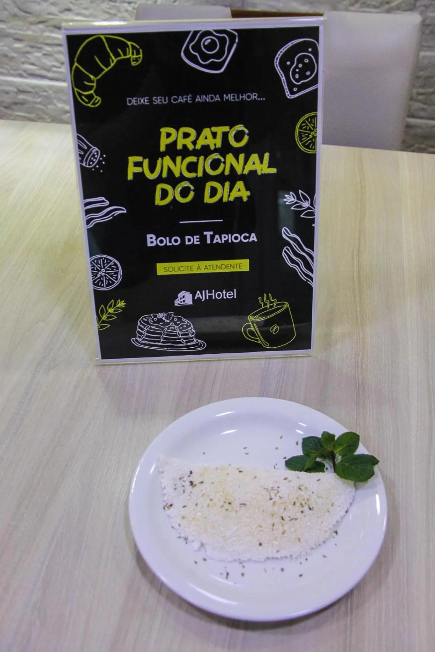 Food in AJ Hotel Chapecó - Fácil Acesso Pátio Shopping e Rótula da Bandeira