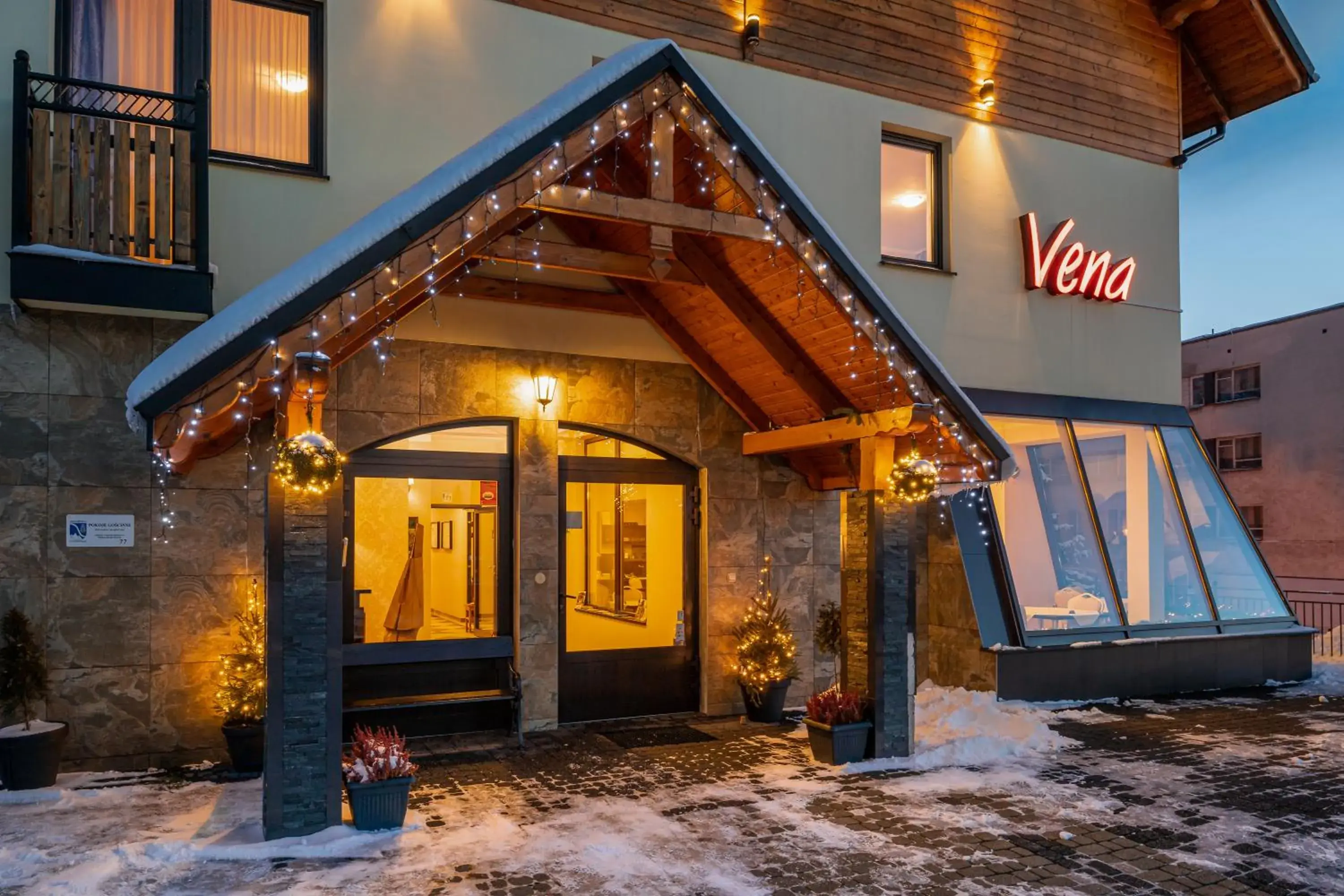 Property building, Winter in Vena Property building, Winter in Vena