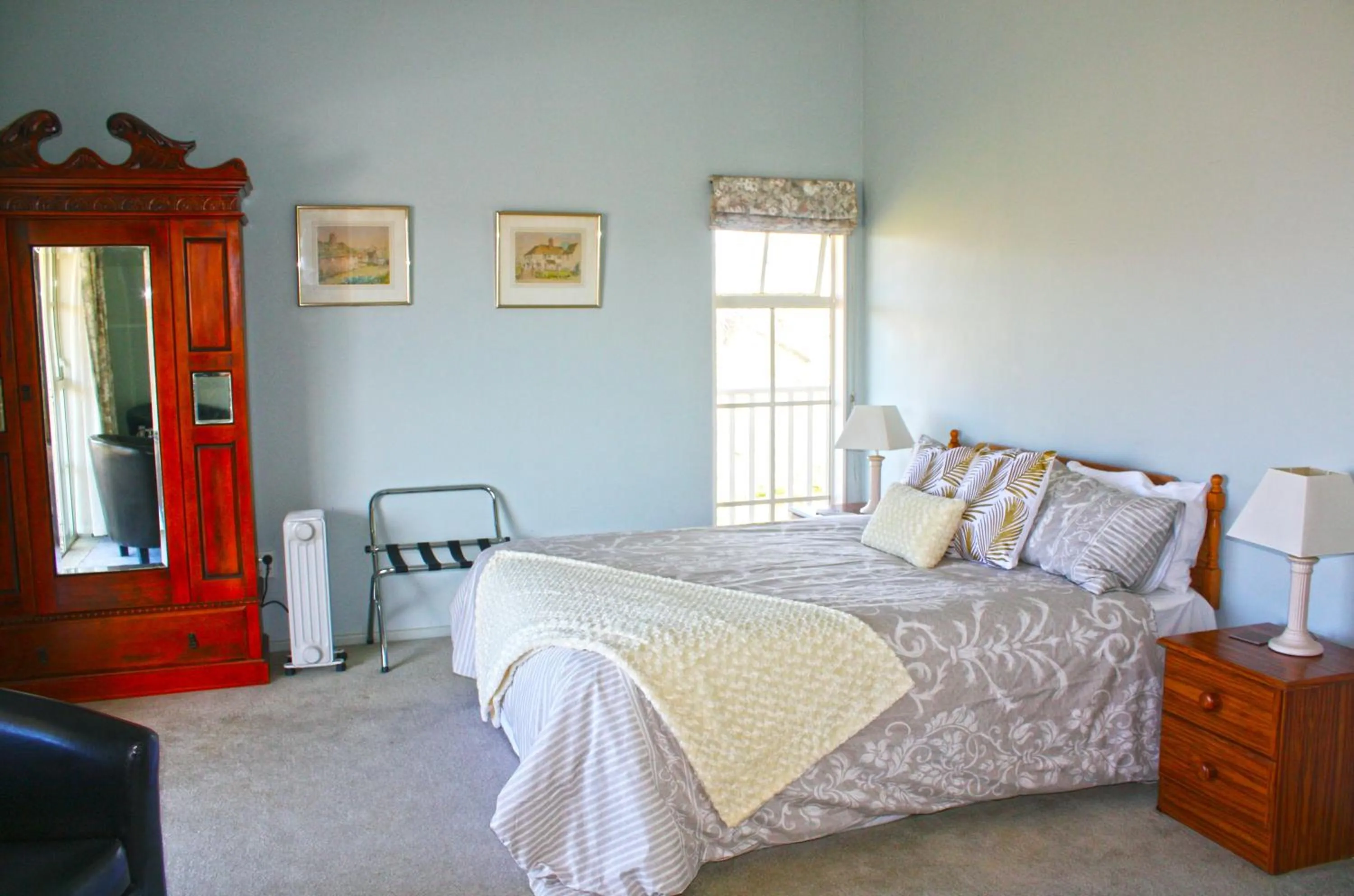 Bed in Matakohe House