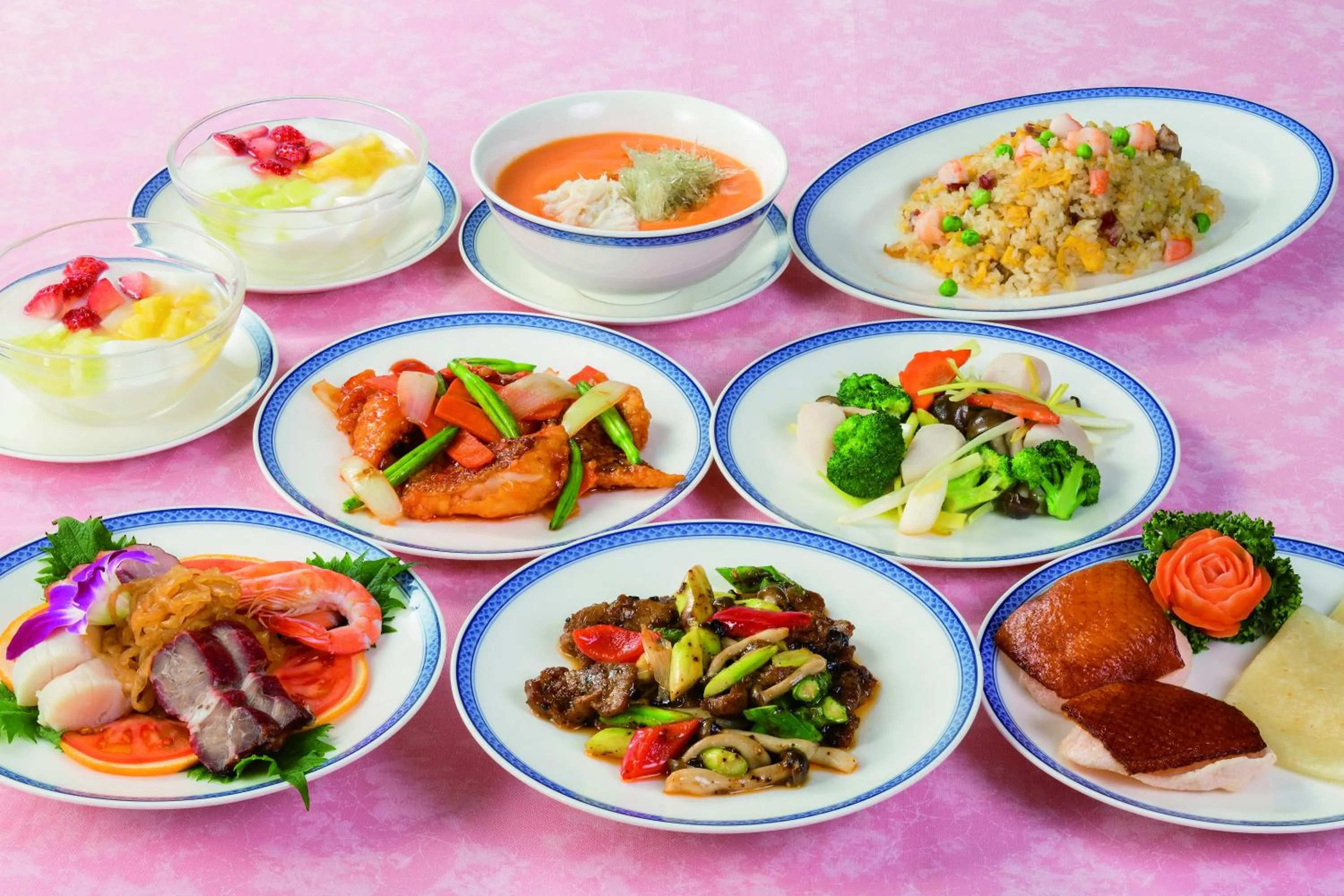 Food close-up in Okura Akademia Park Hotel