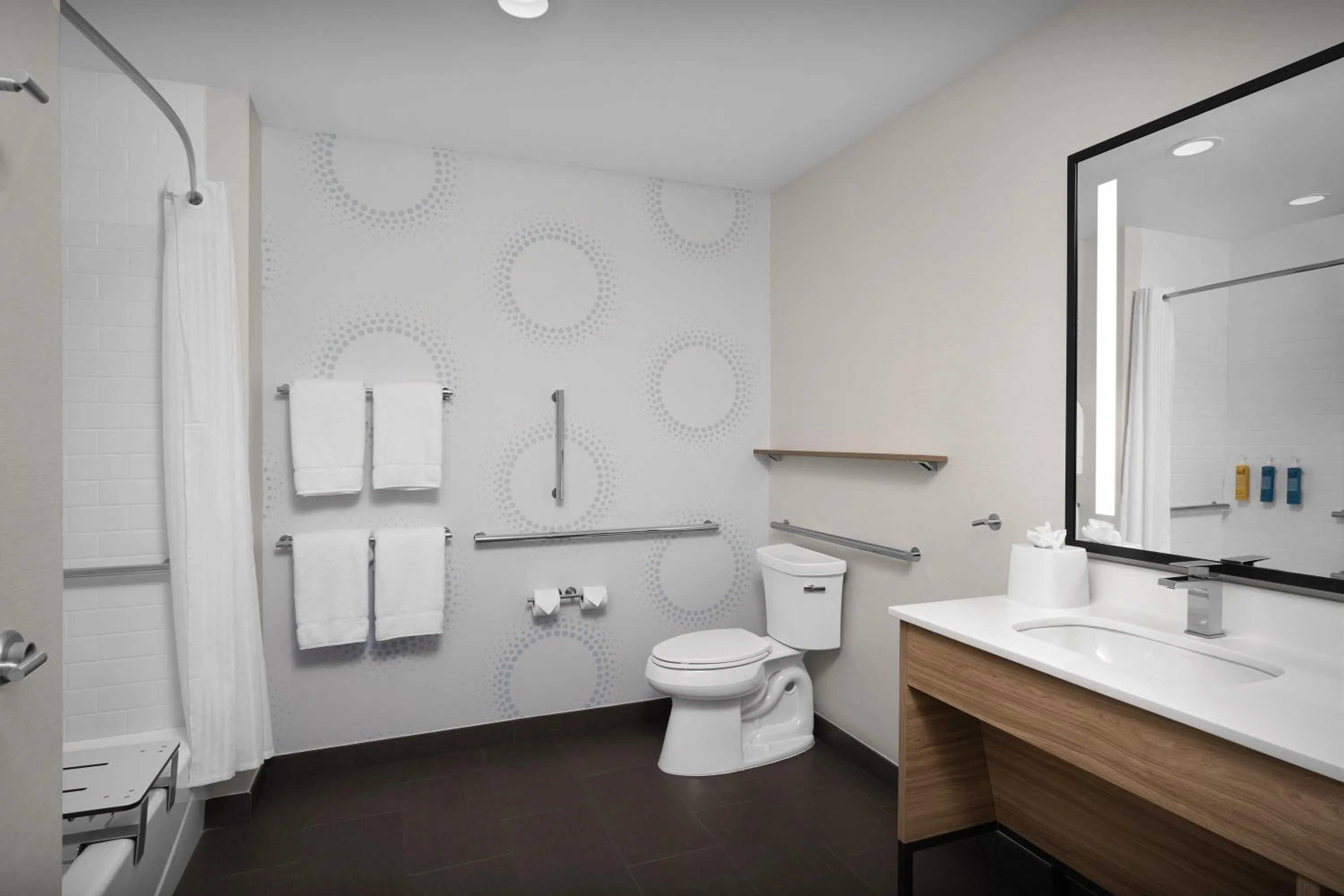 Bathroom in Tru By Hilton Concord Charlotte