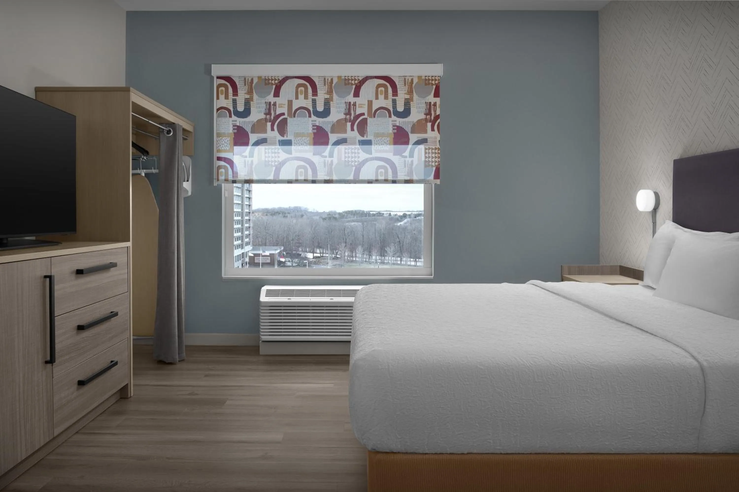 Bed in Home2 Suites By Hilton Concord Charlotte