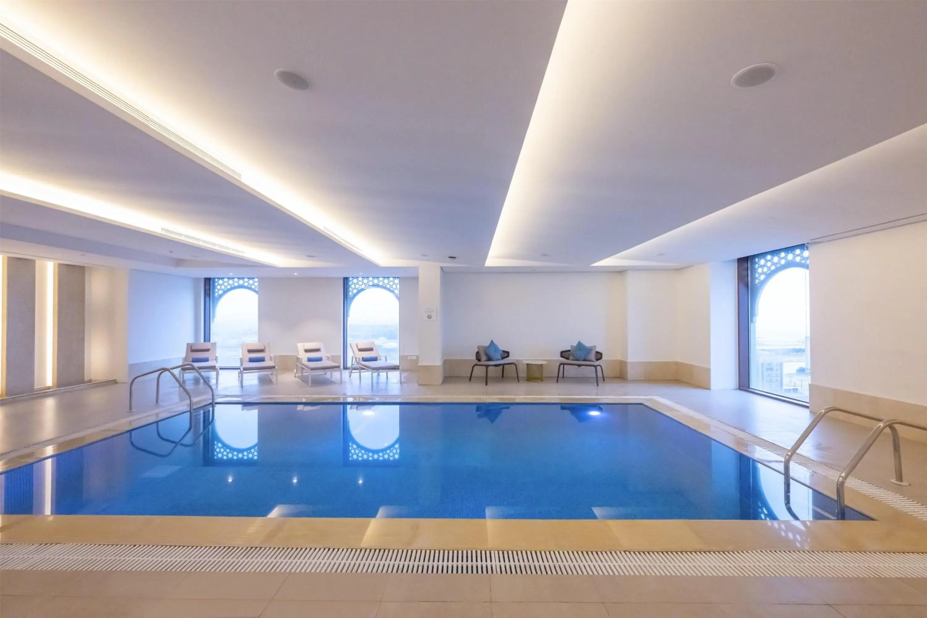 Pool view in Hilton Garden Inn Al Khobar King Fahd Causeway