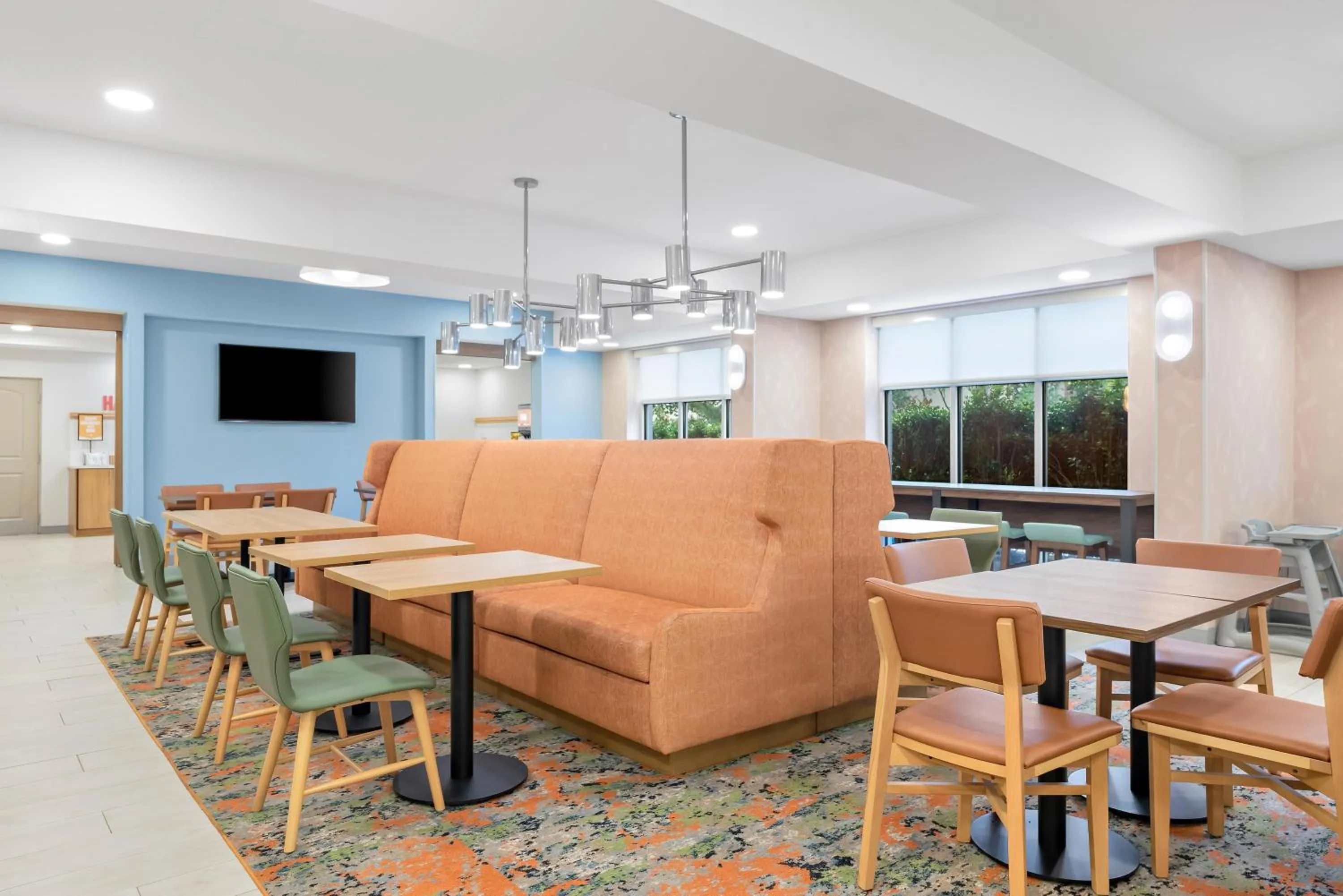 Breakfast in Hampton Inn Midland West