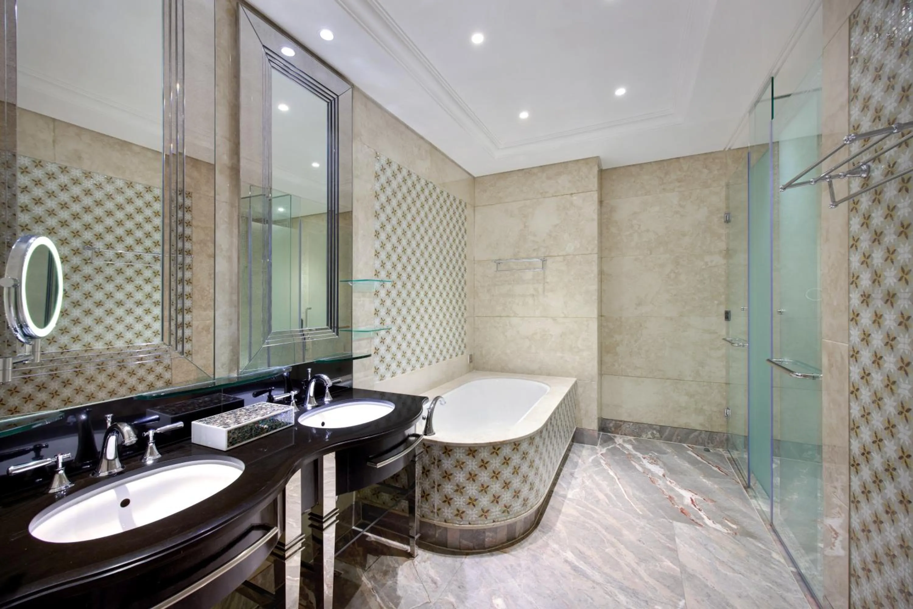 Shower in The Reverie Saigon Residential Suites