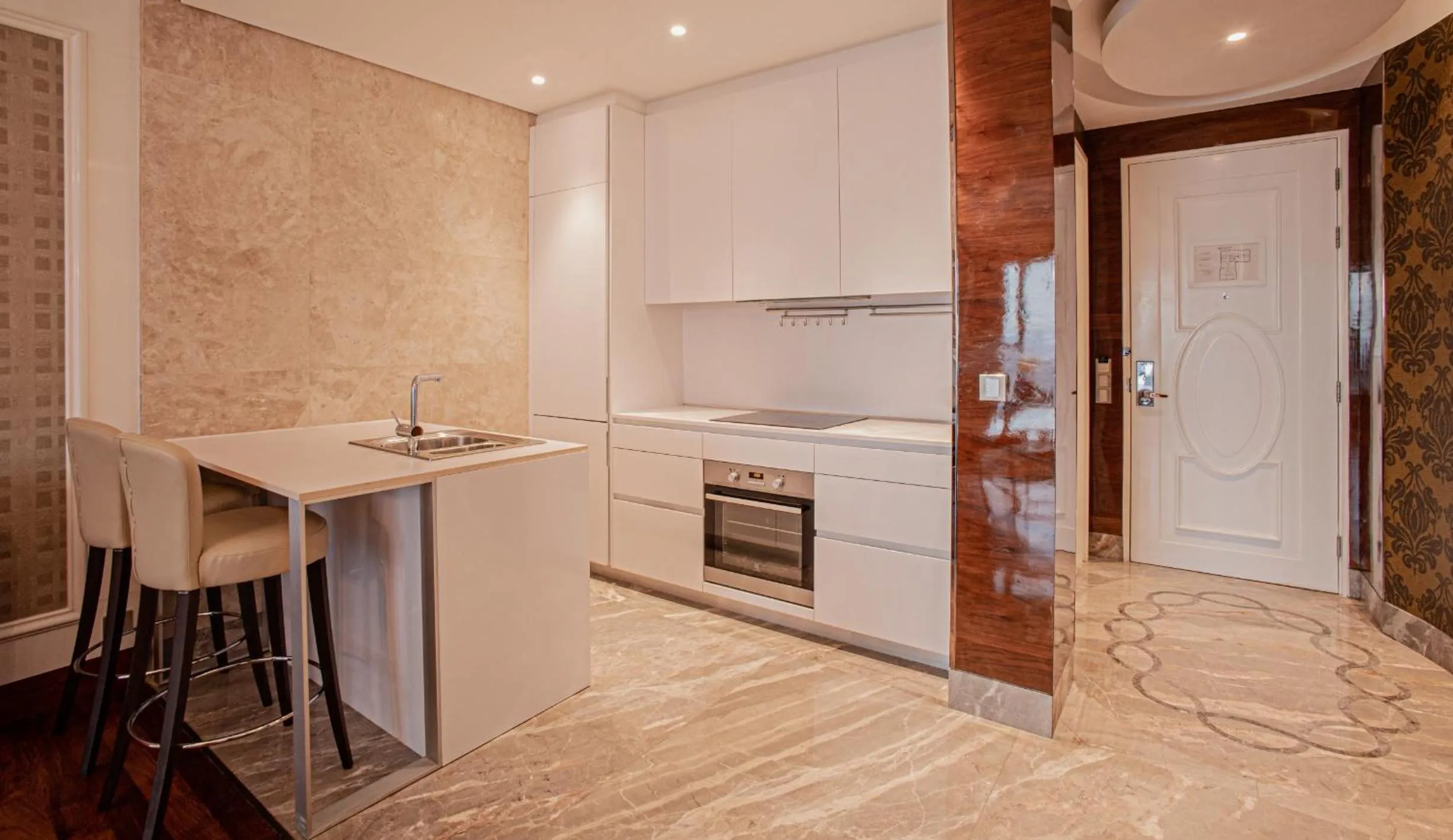 kitchen in The Reverie Saigon Residential Suites