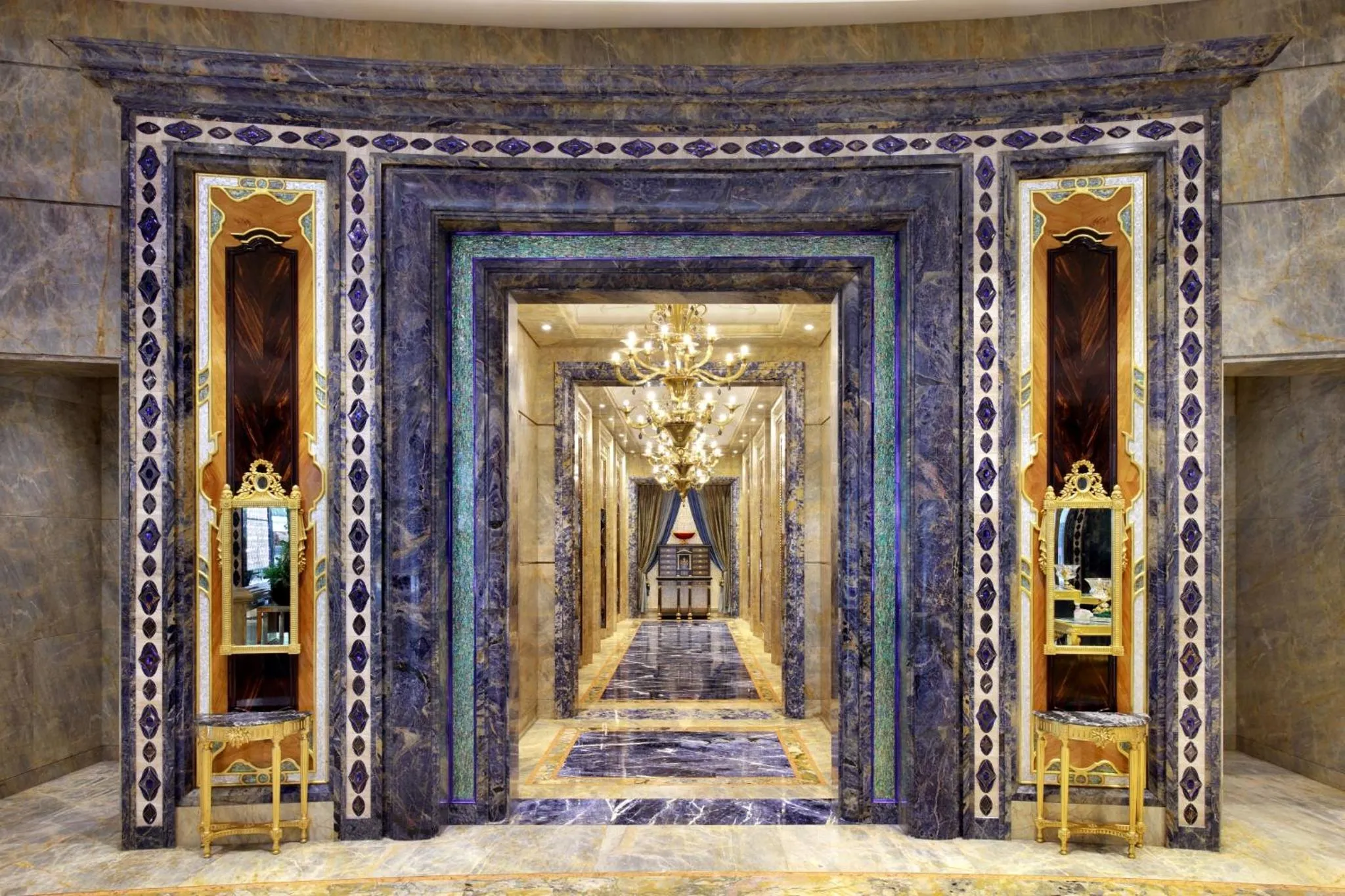 Lobby or reception in The Reverie Saigon Residential Suites