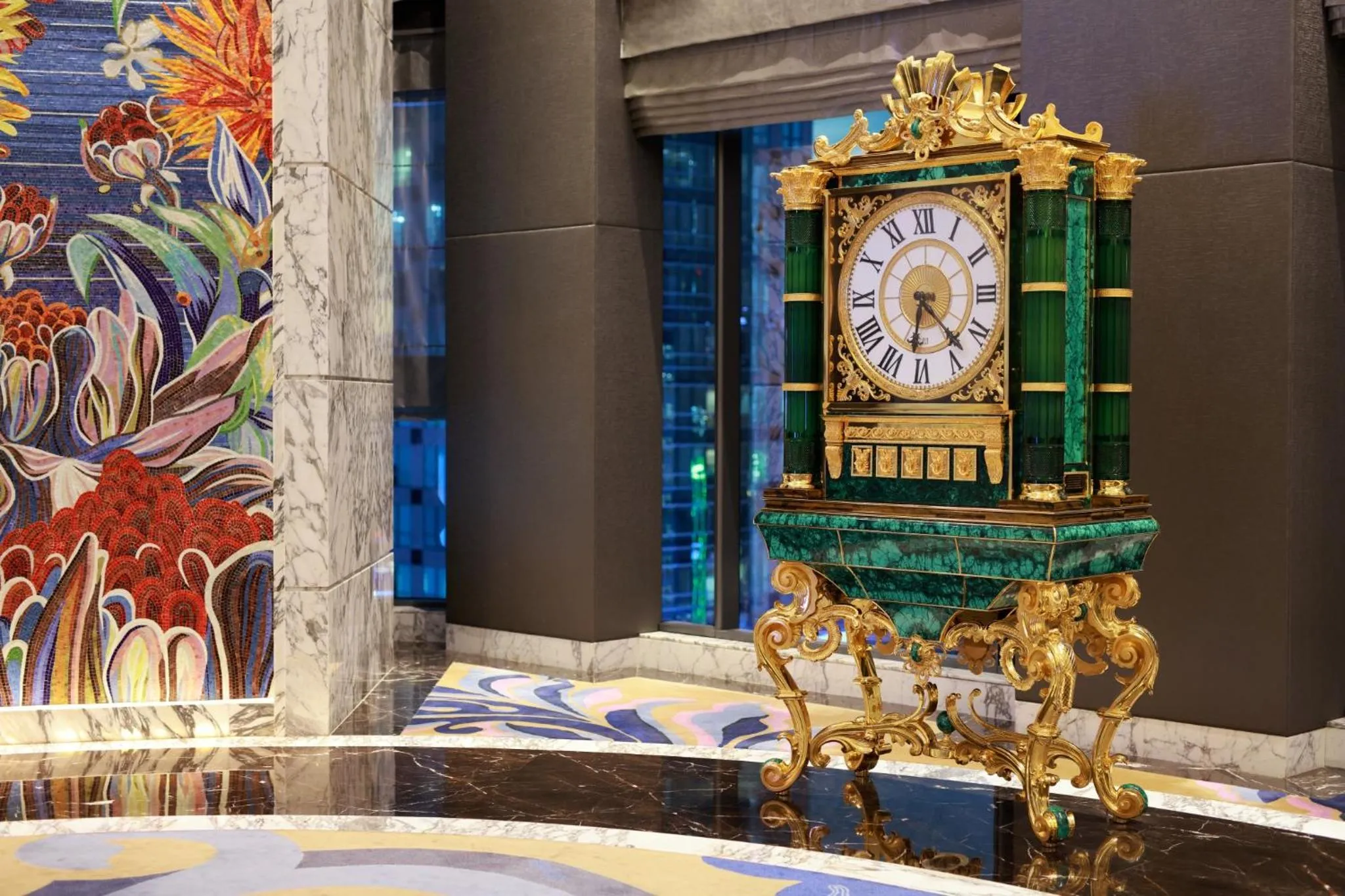 Decorative detail in The Reverie Saigon Residential Suites