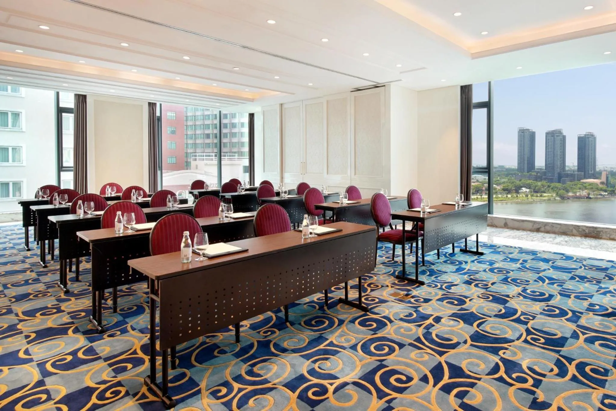 Meeting/conference room in The Reverie Saigon Residential Suites