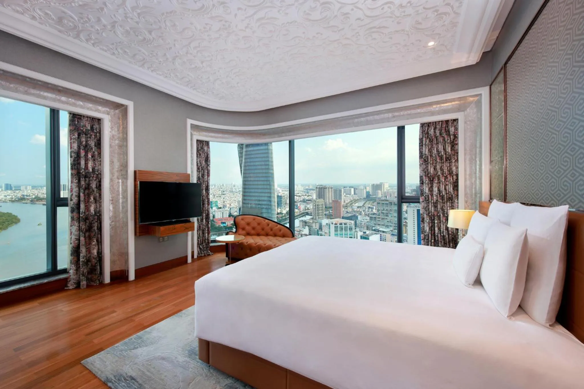 Bedroom, Bed in The Reverie Saigon Residential Suites