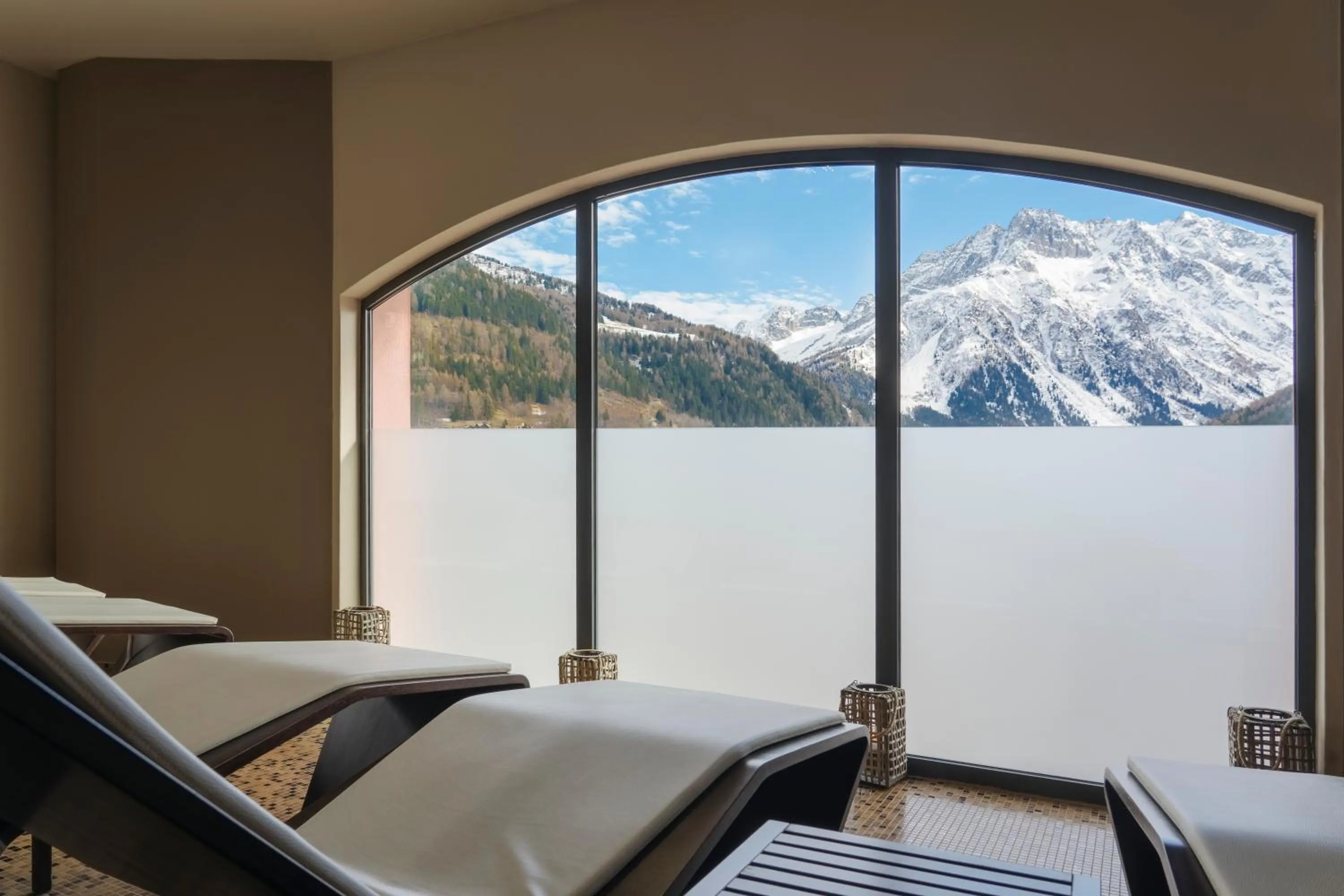 Spa and wellness centre/facilities in Hotel Garnì Cristallo