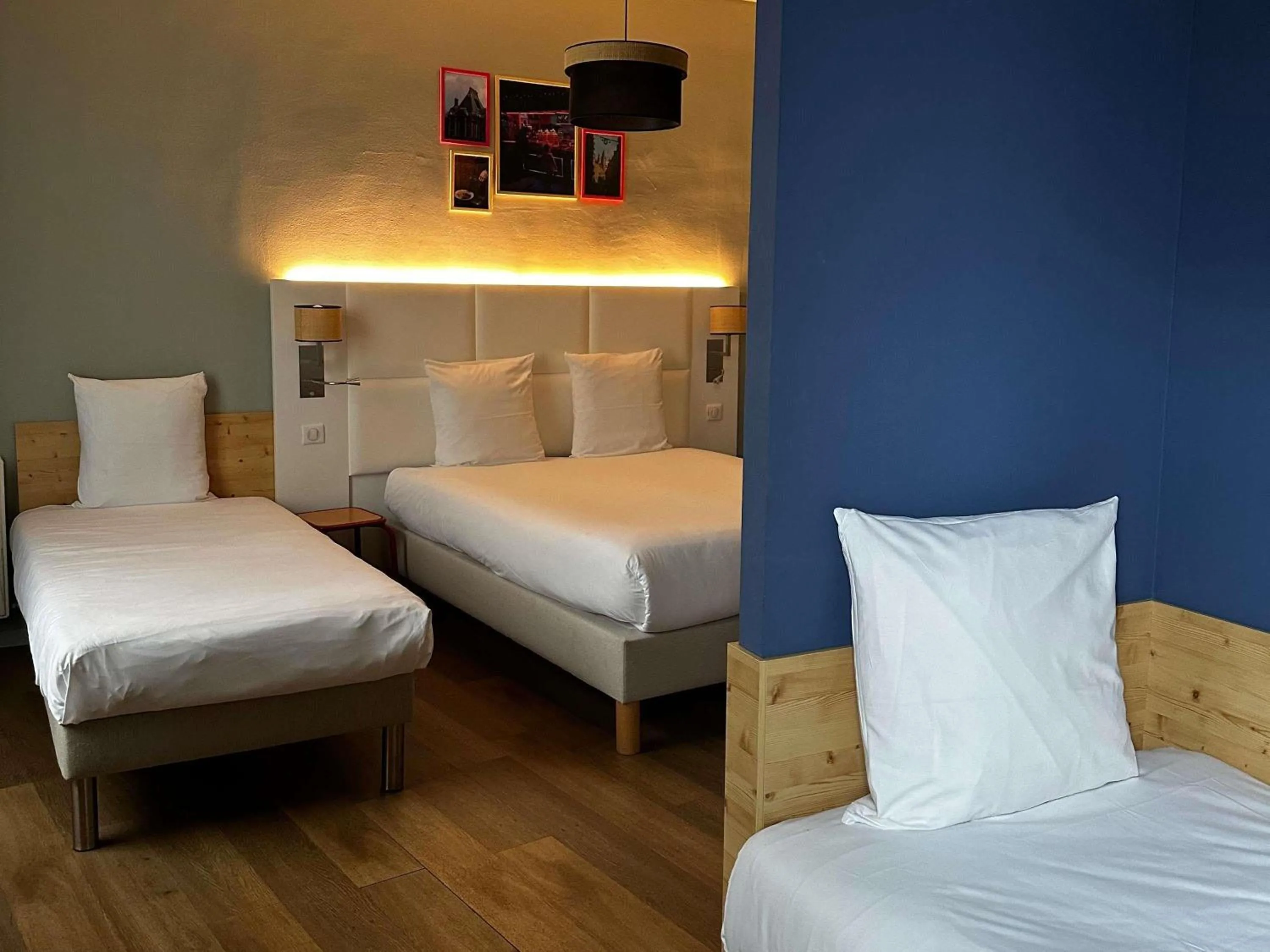 Bedroom, Bed in greet hotel Lille Gare Flandres - Groupe Accor