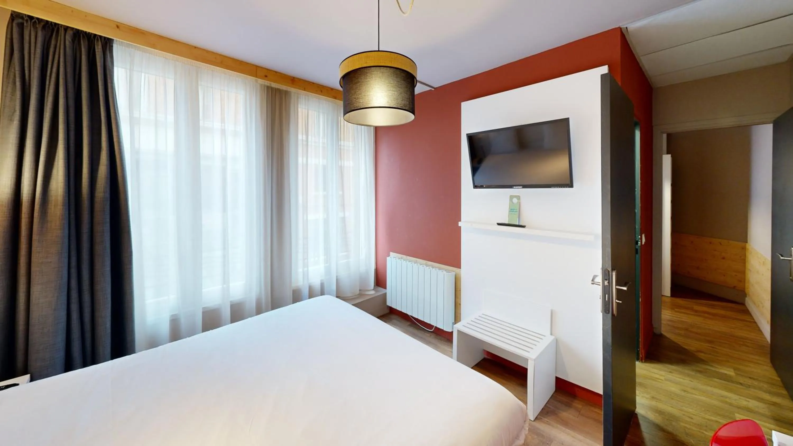 TV and multimedia, Bed in greet hotel Lille Gare Flandres - Groupe Accor