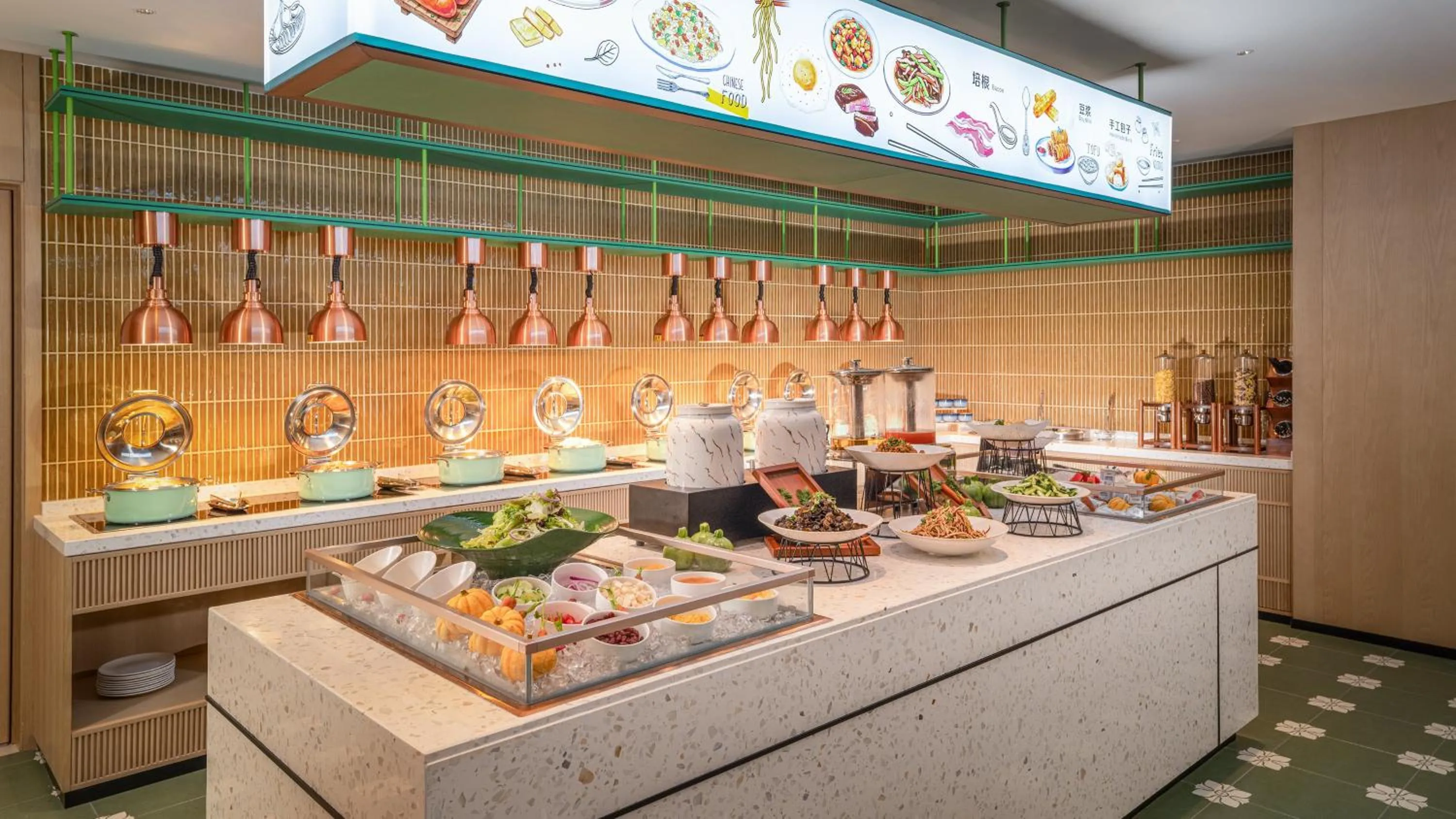 Restaurant/places to eat in Holiday Inn Express Chengdu Phoenix Mountain by IHG