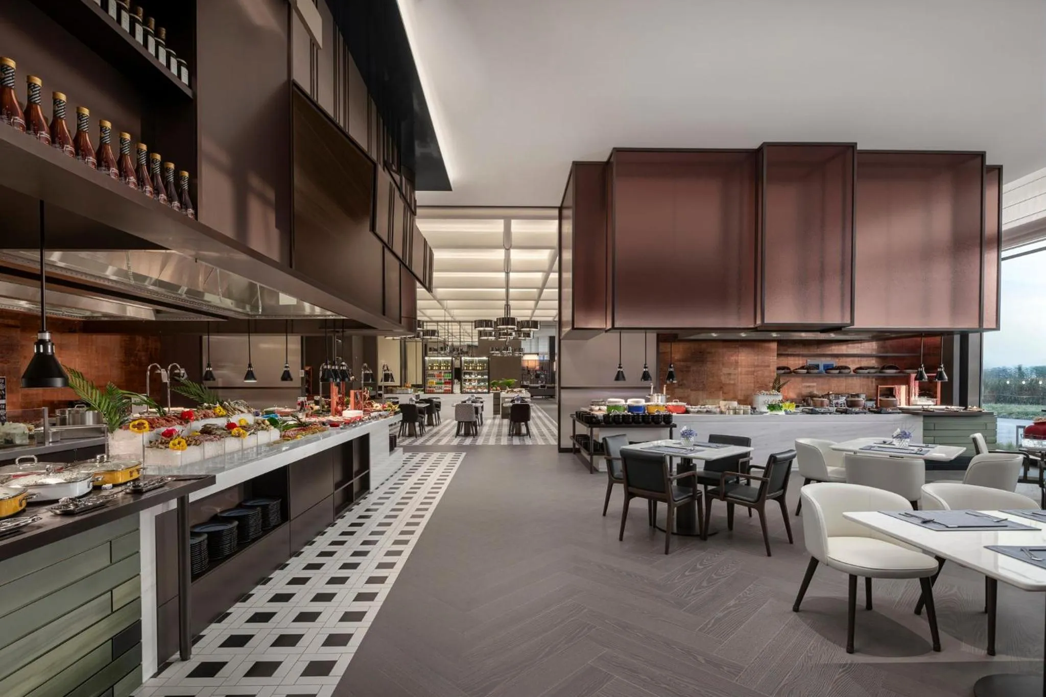 Restaurant/places to eat in Crowne Plaza Linyi Olympic Sports Centre by IHG