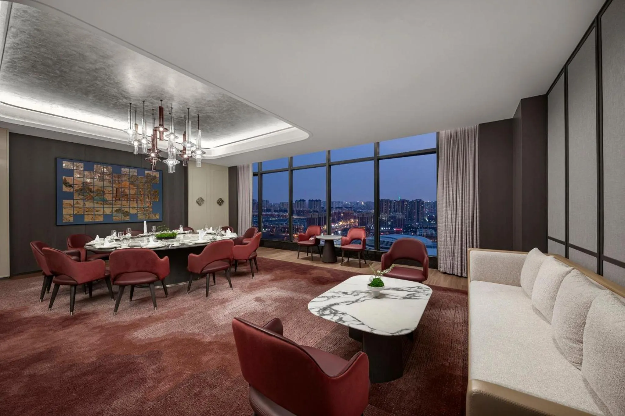 Restaurant/places to eat in Crowne Plaza Linyi Olympic Sports Centre by IHG