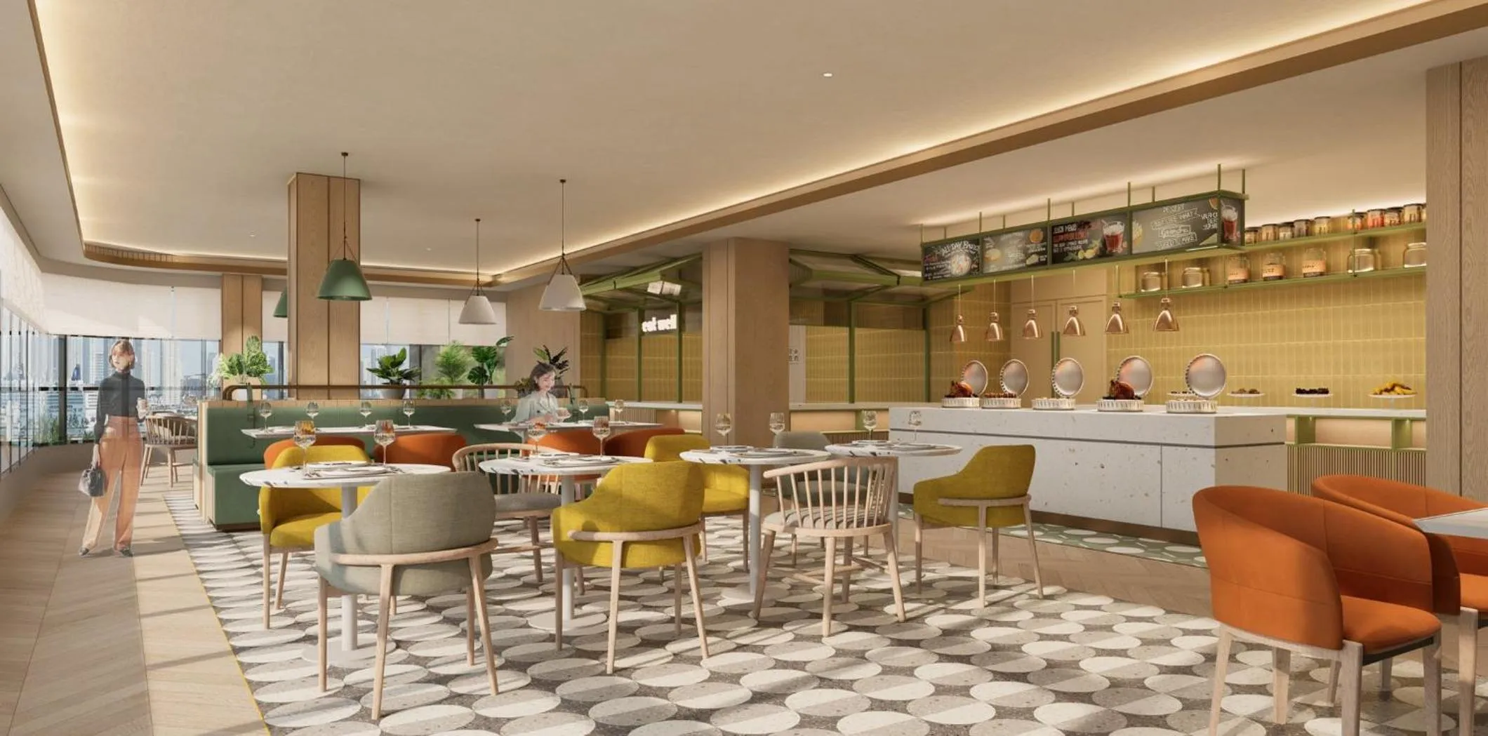 Restaurant/places to eat in EVEN Hotel Chengdu Phoenix Mountain by IHG