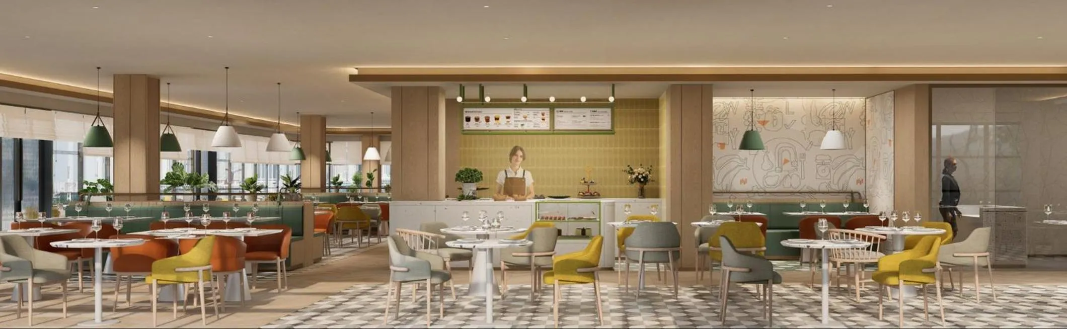 Restaurant/places to eat in EVEN Hotel Chengdu Phoenix Mountain by IHG