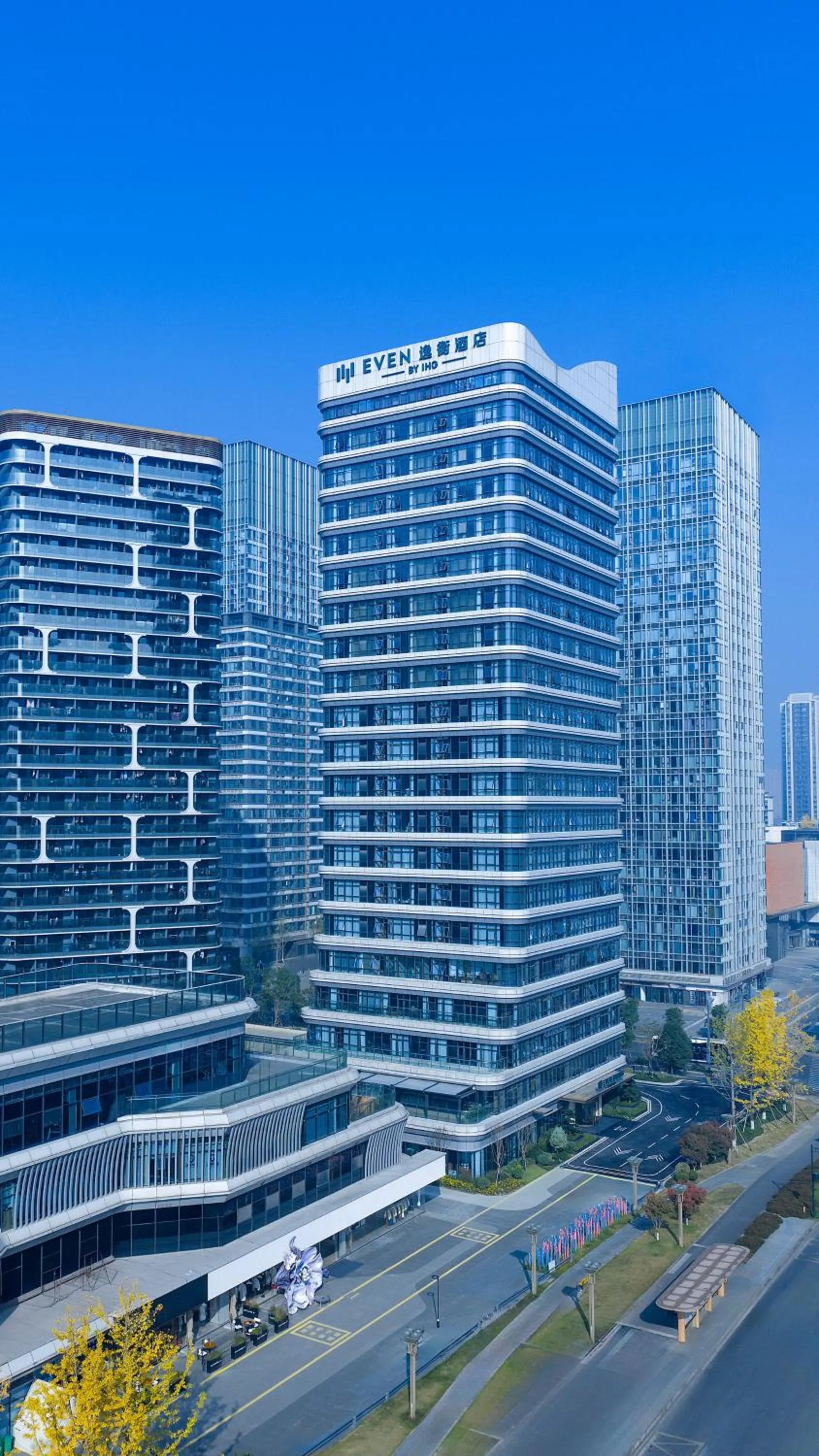 Property building in EVEN Hotel Chengdu Phoenix Mountain by IHG