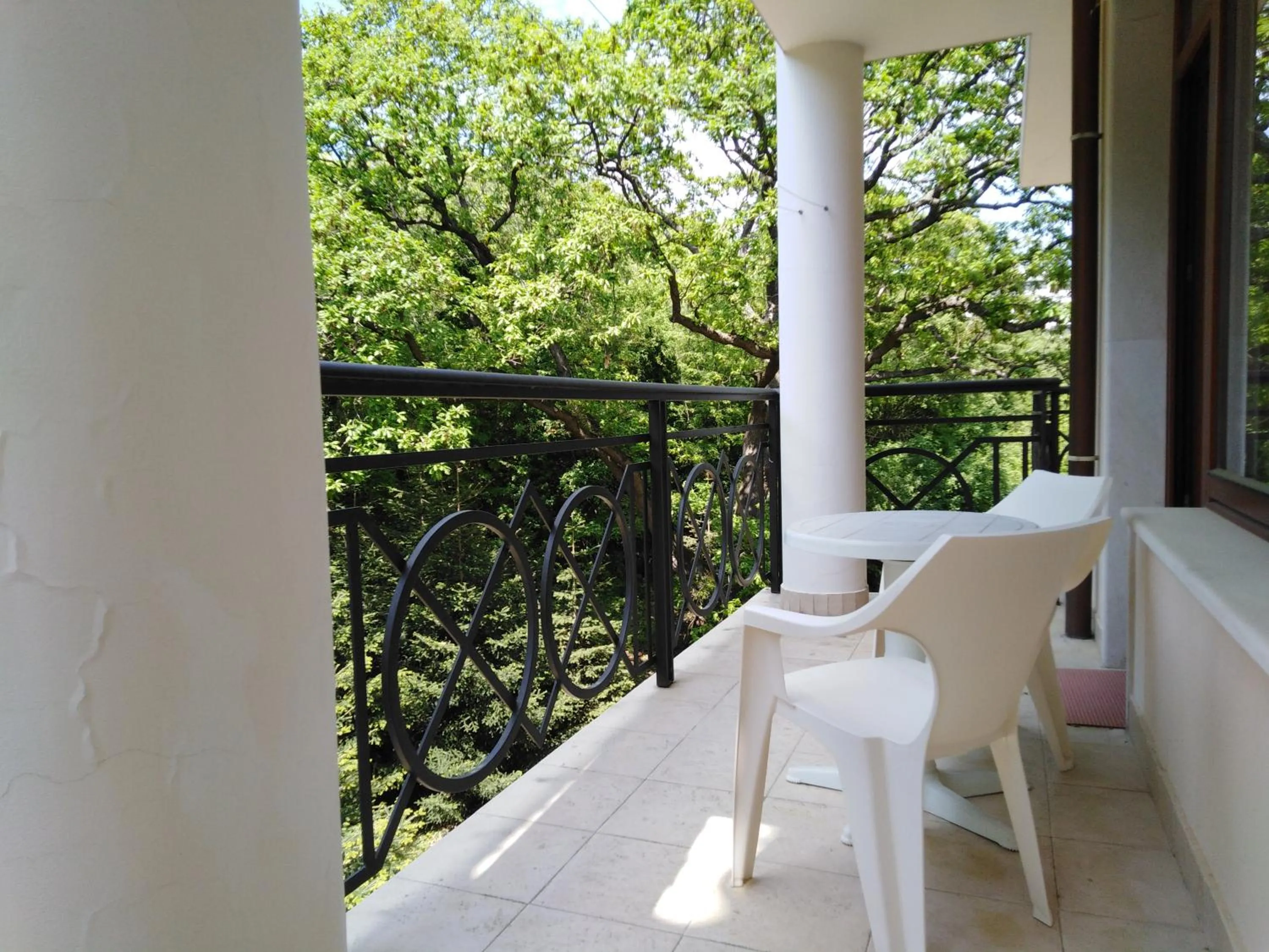 Balcony/Terrace in Sea View Rental Iglika Apartments