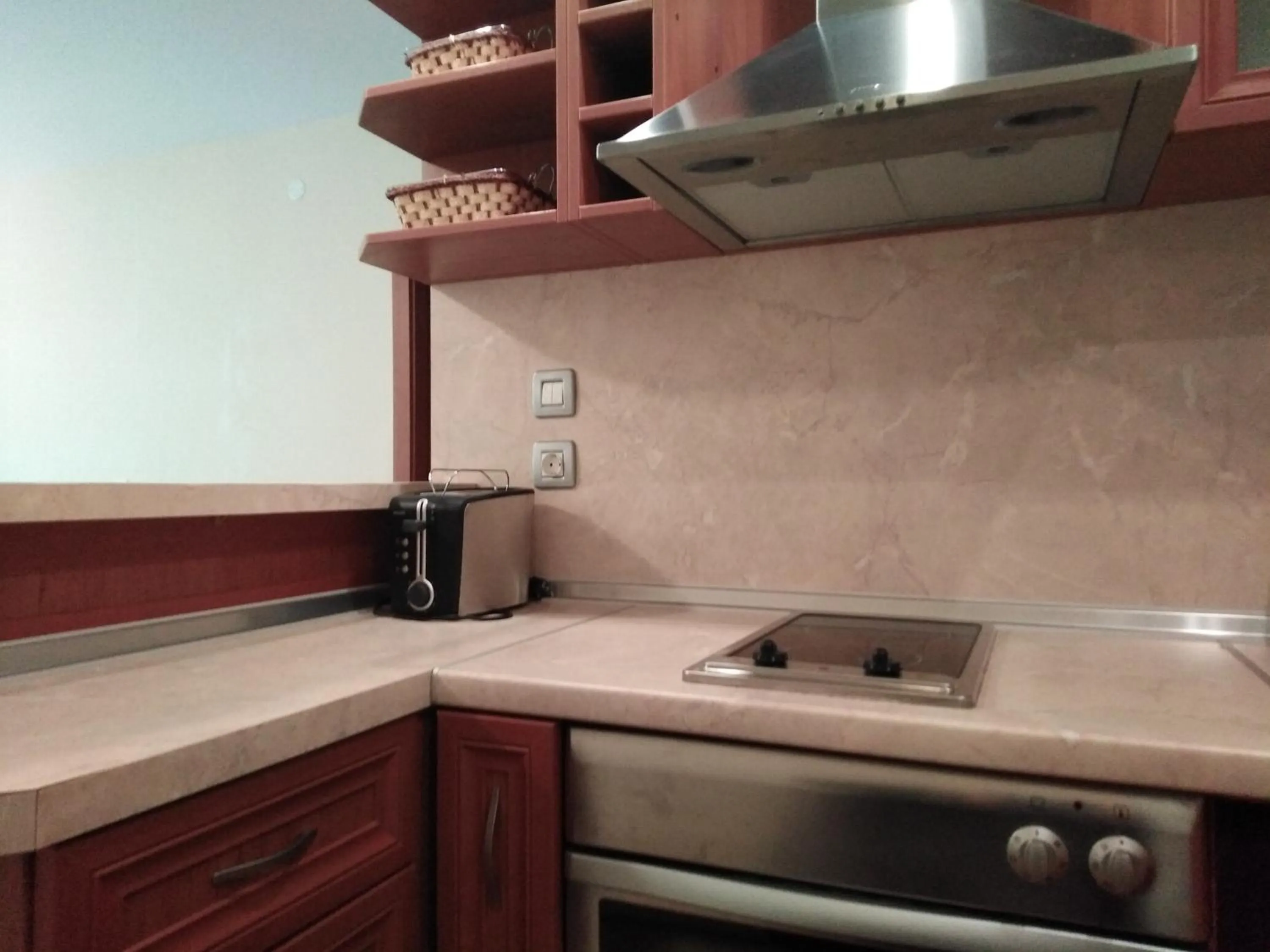 Kitchen or kitchenette in Sea View Rental Iglika Apartments
