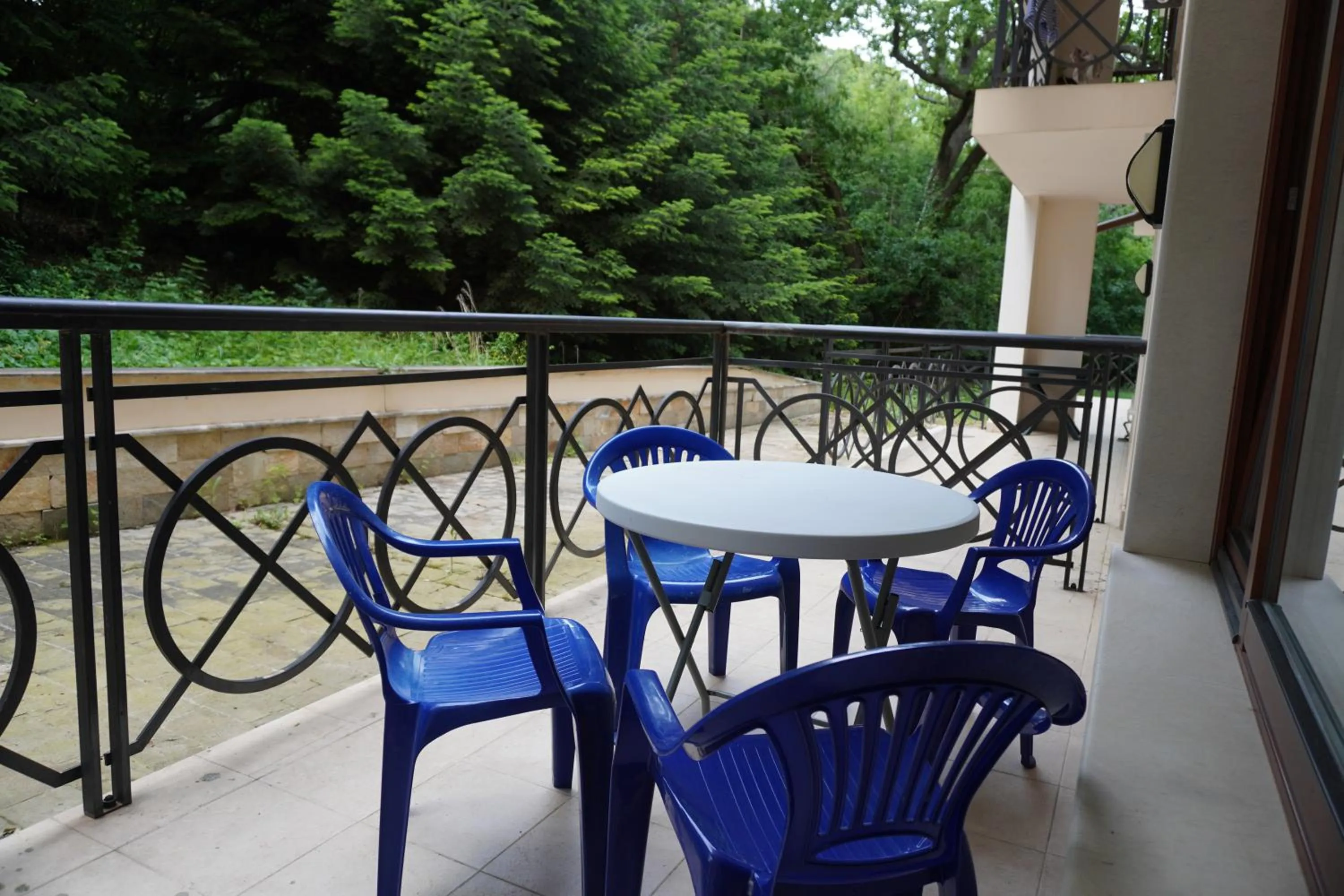 Balcony/Terrace in Sea View Rental Iglika Apartments